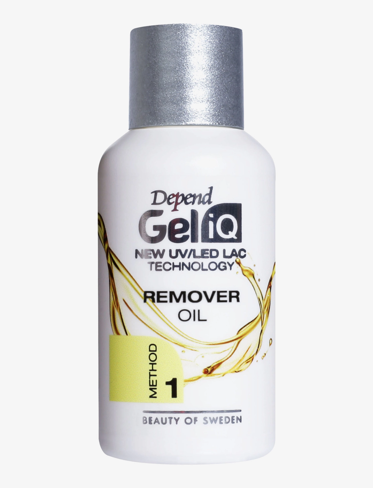 Depend Cosmetic Gel Iq Remover Oil Method 1, Neglelak Removers, Nude, Str: 35 ml