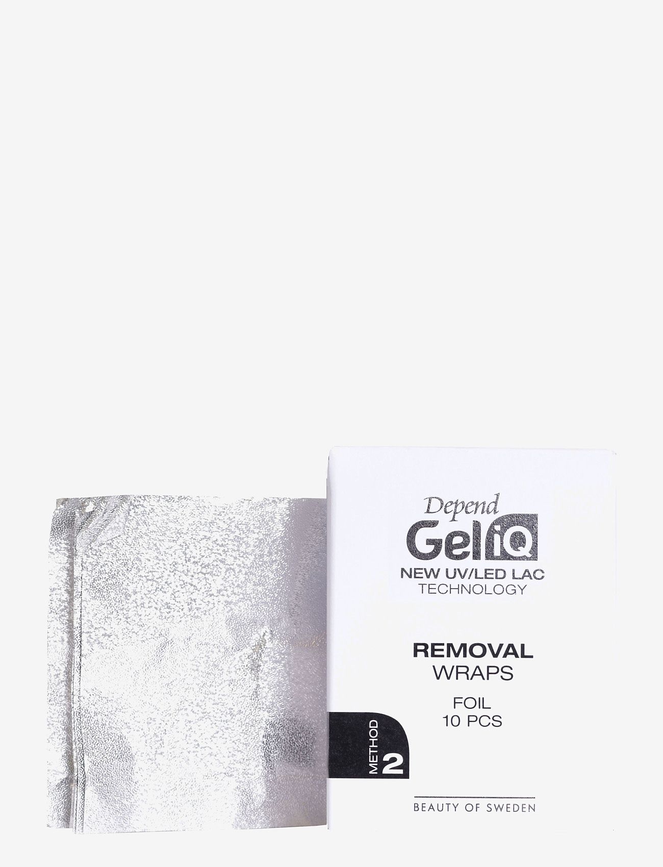 Depend Cosmetic - Gel iQ Rem Wraps Foil 10pcs - makeup - clear - 1
