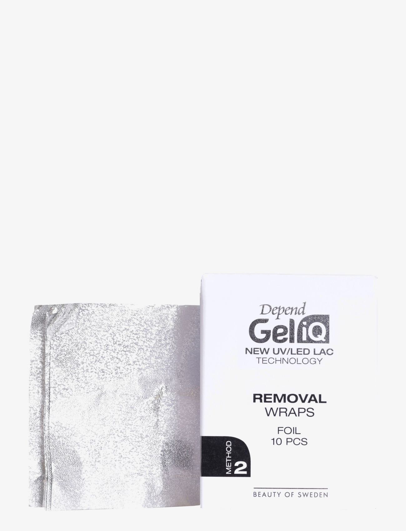 Depend Cosmetic - Gel iQ Rem Wraps Foil 10pcs - makeup - clear - 1