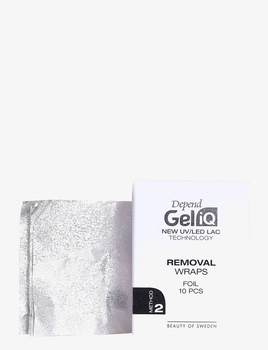 Depend Cosmetic - Gel iQ Rem Wraps Foil 10pcs - makeup - clear - 1