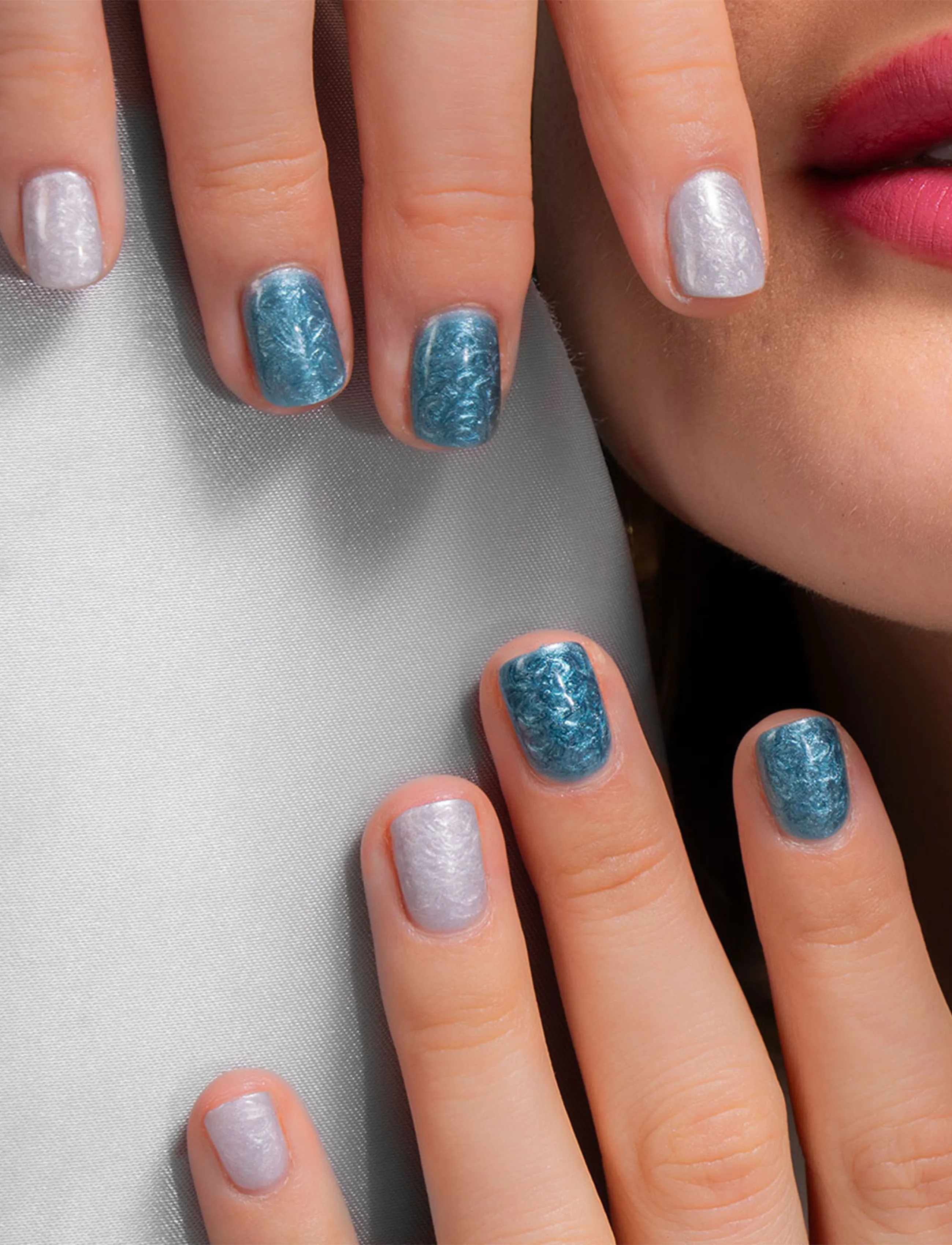Depend Cosmetic - GeliQ Metallic Marble - smink - silver - 0