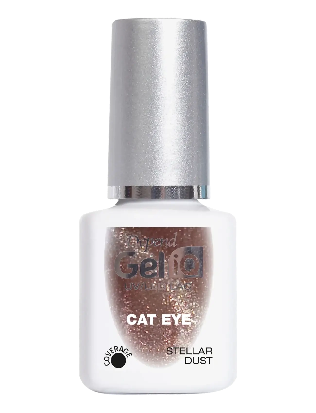 Depend Cosmetic Gel iQ Cat Eye - Gellack - STELLAR DUST / silver