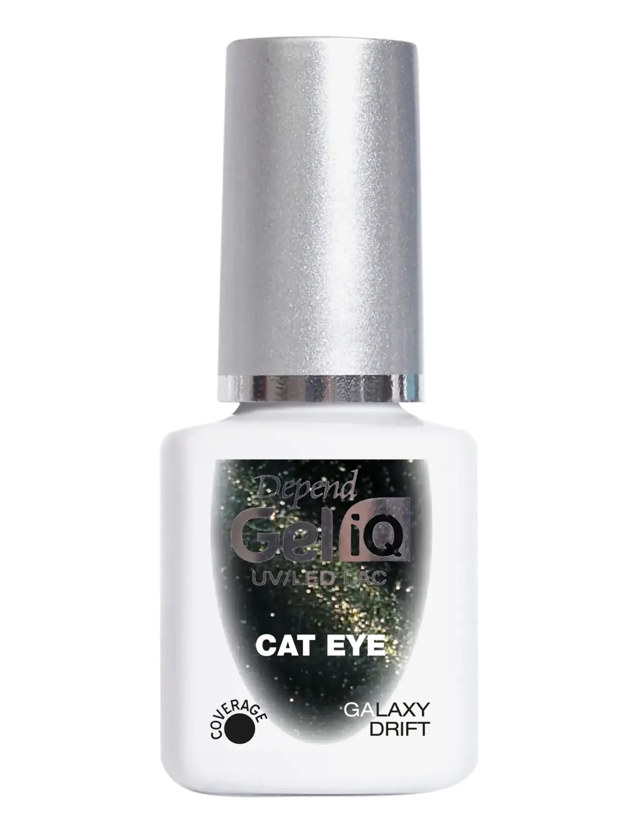 Depend Cosmetic Gel iQ Cat Eye - Gellack - GALAXY DRIFT / green