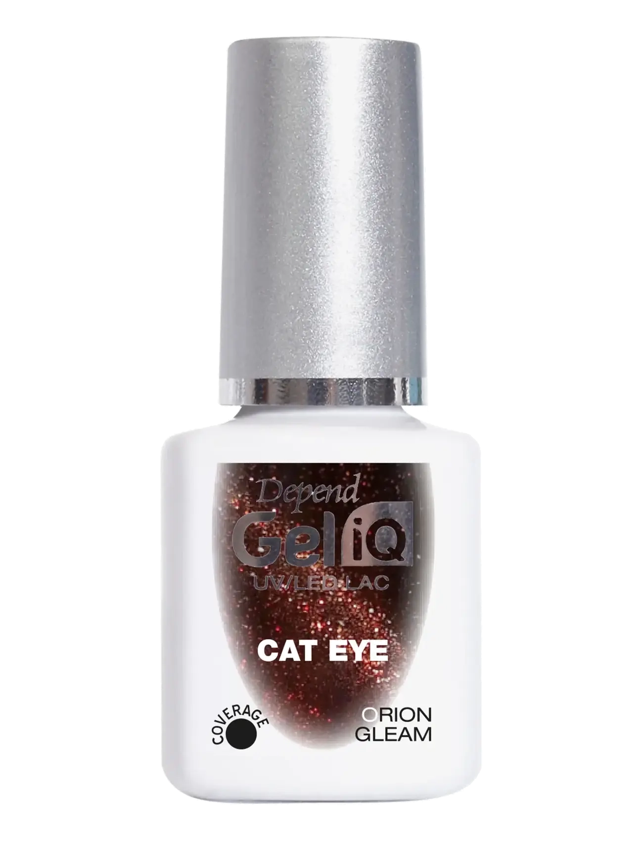 Depend Cosmetic Gel iQ Cat Eye - Gellack - ORION GLEAM / burgundy