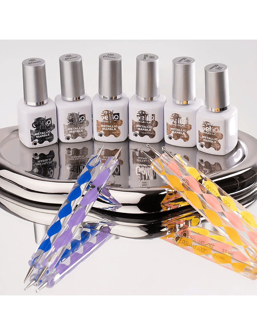 Depend Cosmetic - Gel iQ Metallic Marble - makeup - pyrite - 2