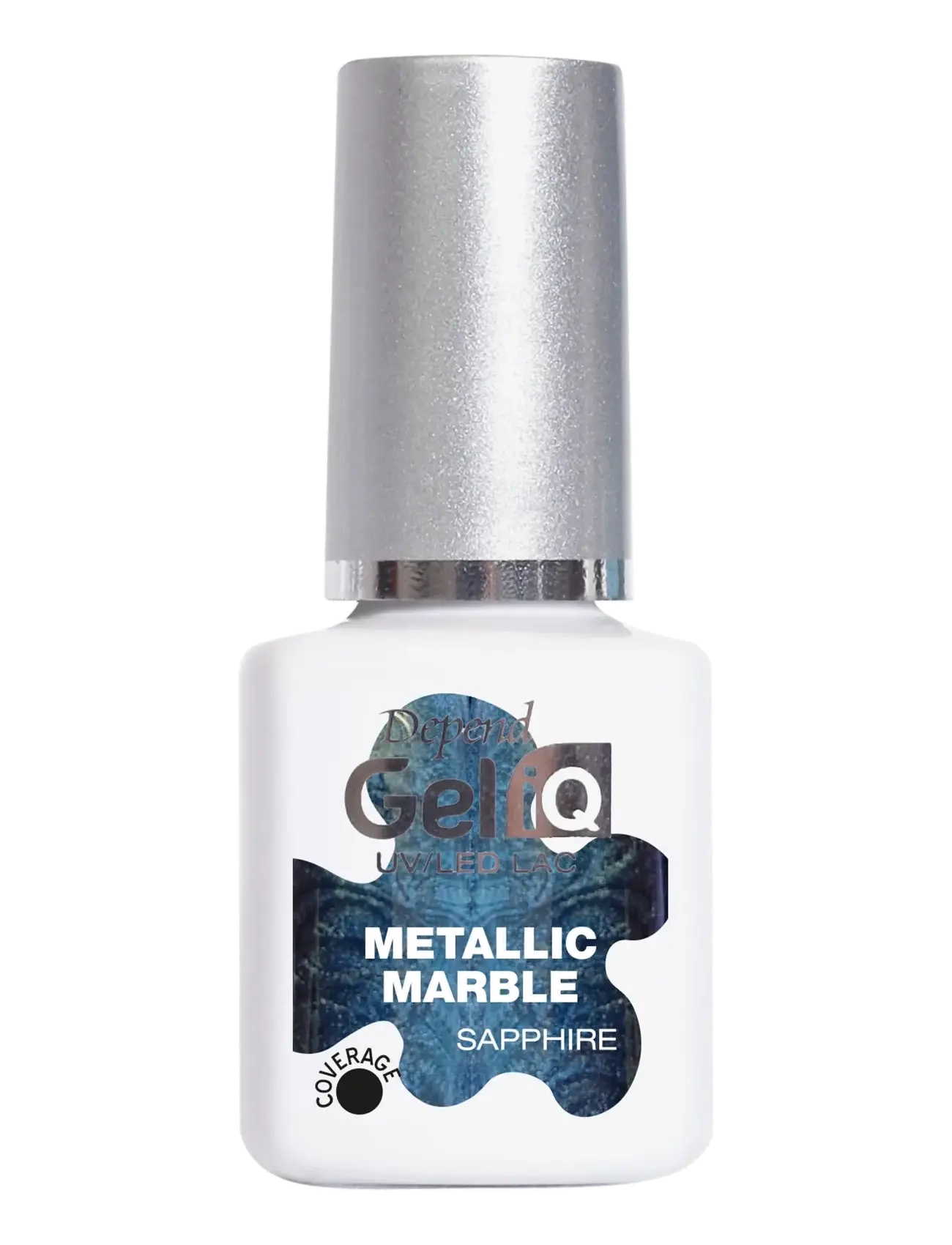 Depend Cosmetic Geliq Metallic Marble Sapphire, Neglelak, Navy, Str: 5 ML