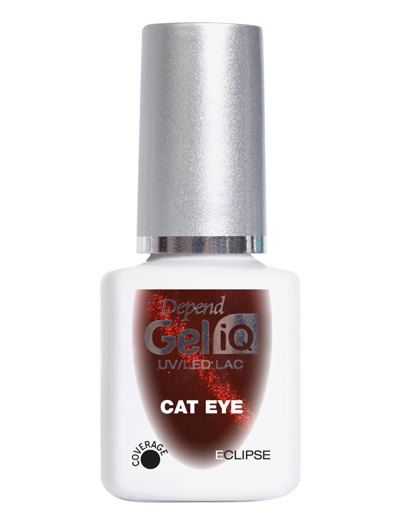 Depend Cosmetic GeliQ Cat Eye  - Gellack - ECLIPSE / burgundy