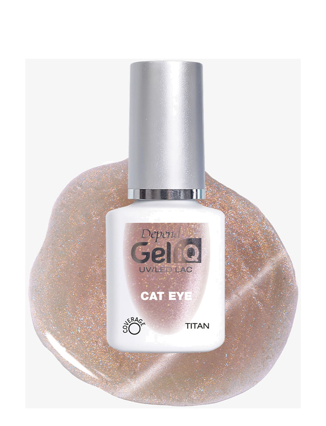 Depend Cosmetic - GeliQ Cat Eye  - smink - titan - 2