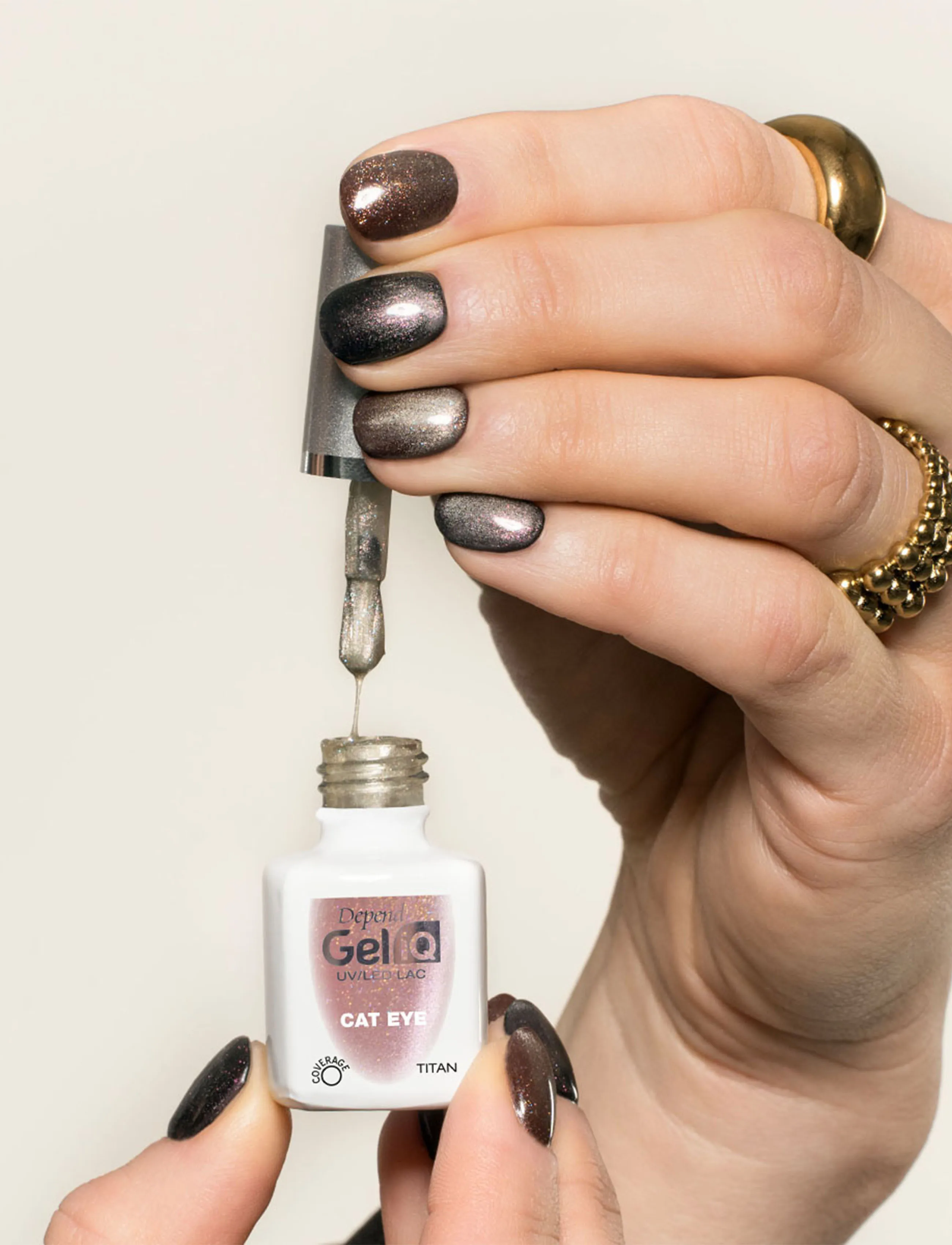 Depend Cosmetic - GeliQ Cat Eye  - smink - titan - 0