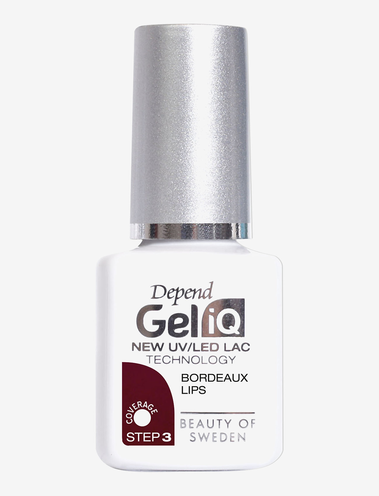 Depend Cosmetic Gel Iq Bordeaux Lips, Gel Neglelak, Brun, Str: 5 ML