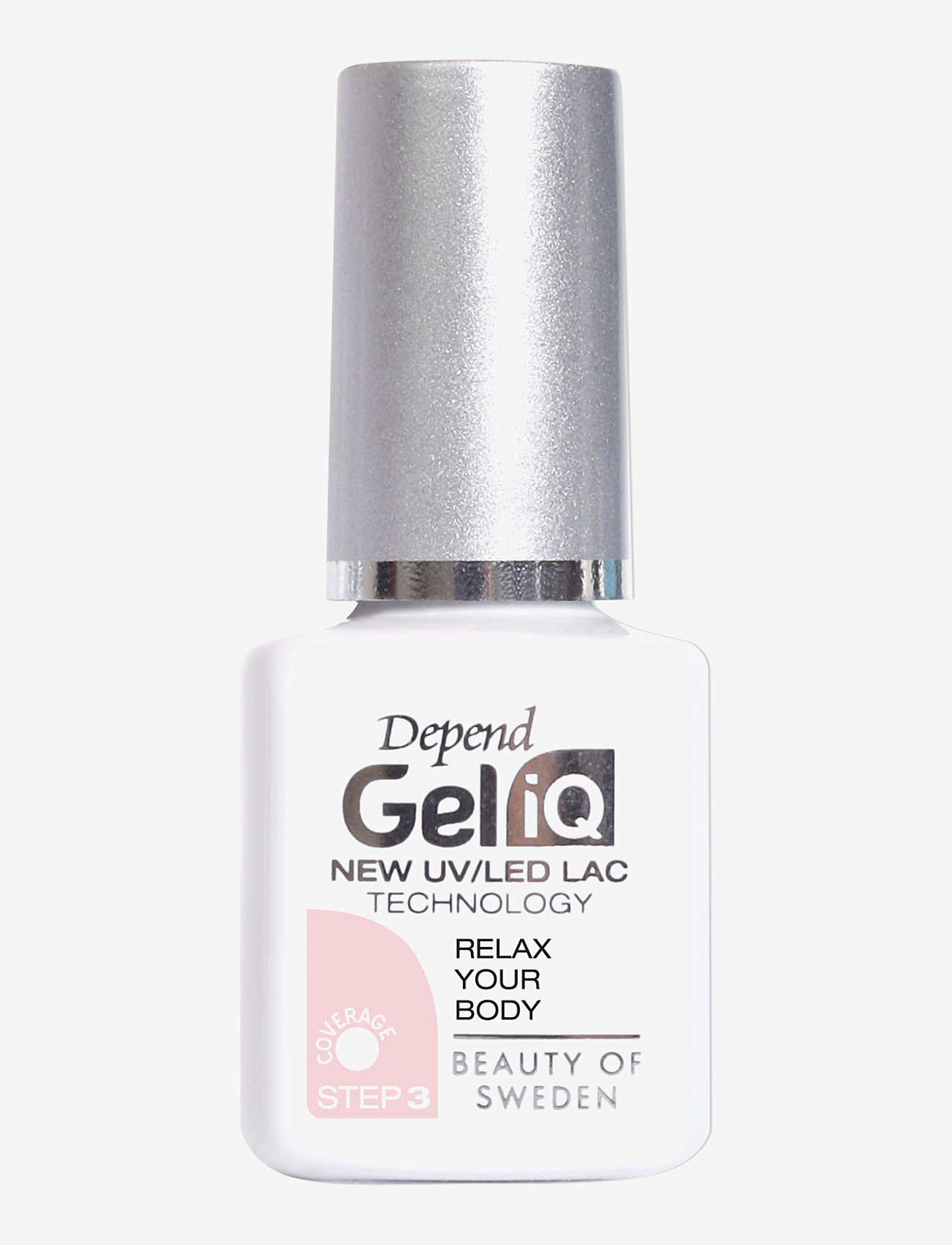 Depend Cosmetic Gel Iq Relax Your Body, 5 ml, Pink, Negle > Gelé-Neglelak, Dame