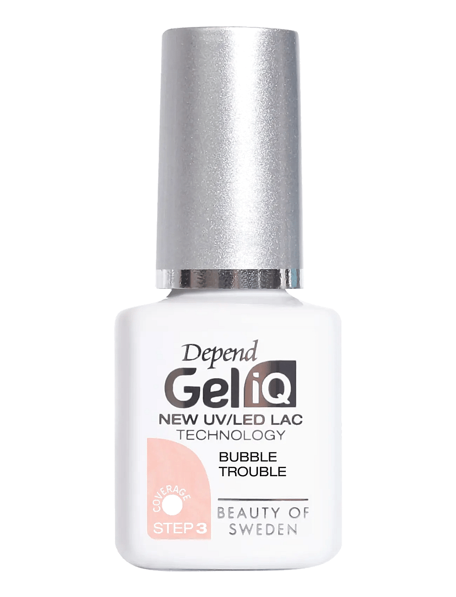 Depend Cosmetic - Gel iQ - makeup - bubble trouble - 1