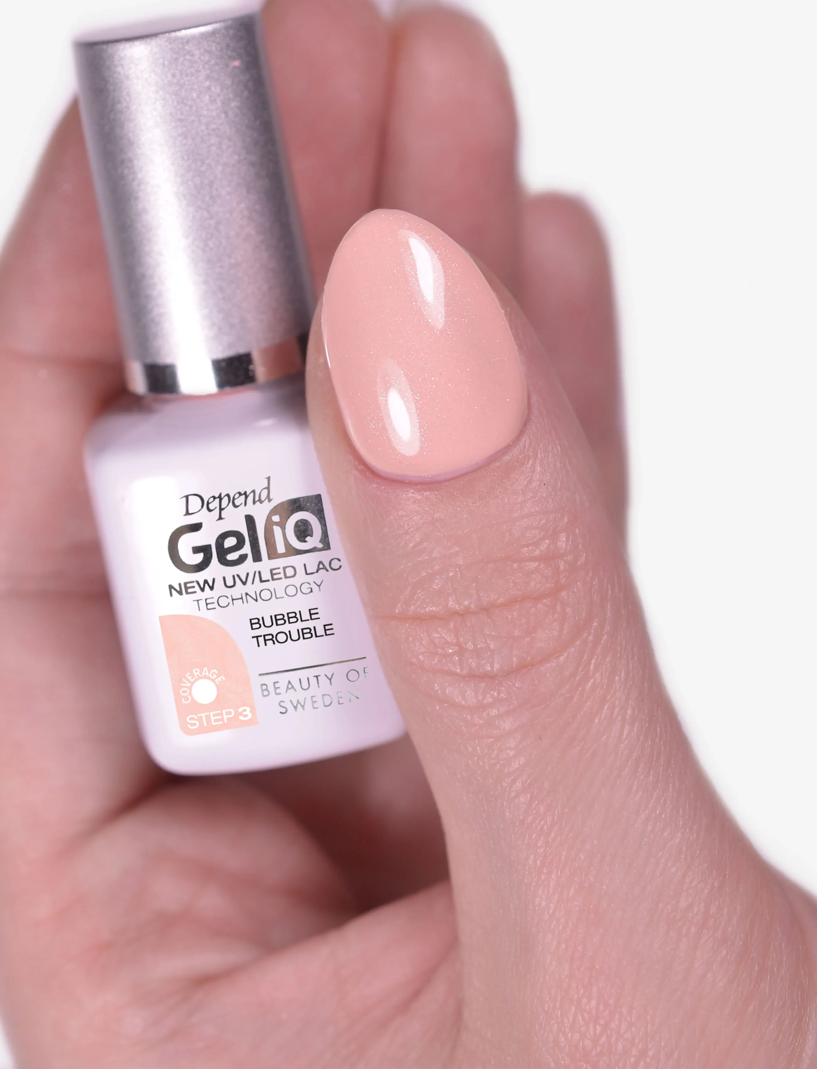 Depend Cosmetic Gel Iq, 5 ml, Pink, Negle > Gelé-Neglelak, Dame