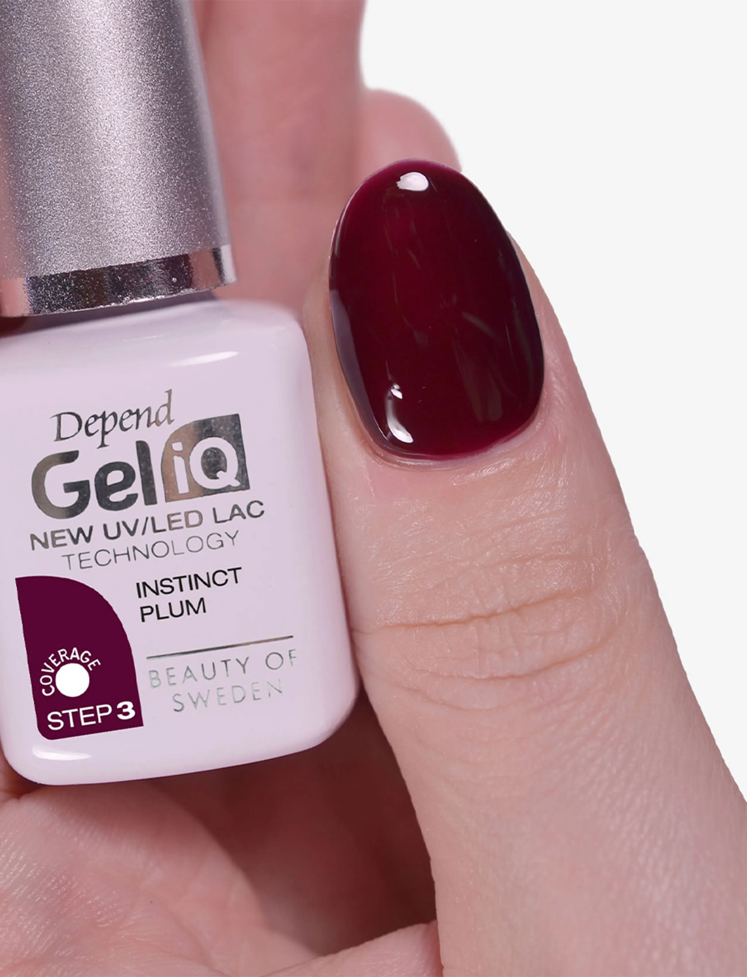 Depend Cosmetic - Gel iQ Instinct Plum - makeup - instinct plum - 4
