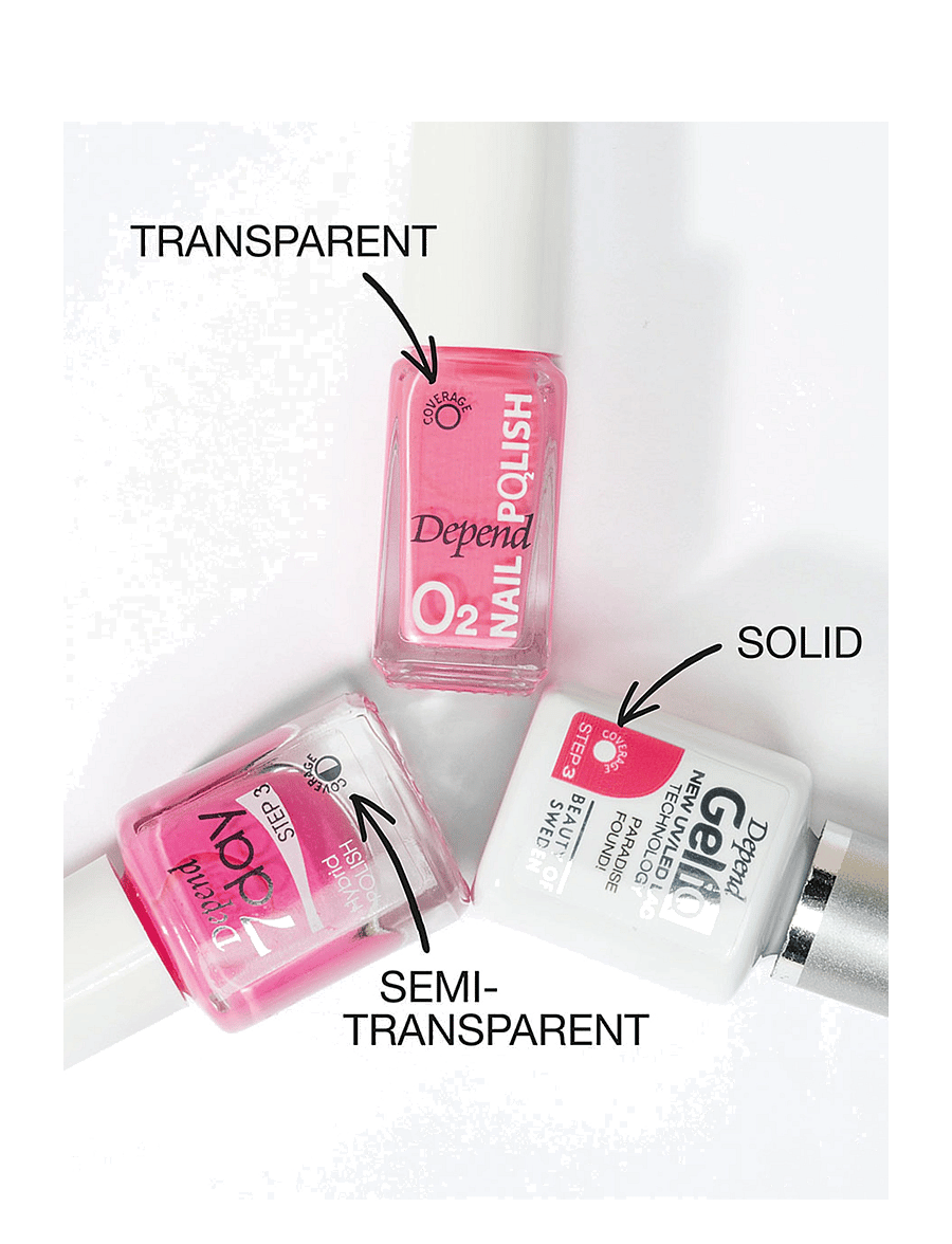 Depend Cosmetic - Gel iQ Extra White - makeup - extra white - 3