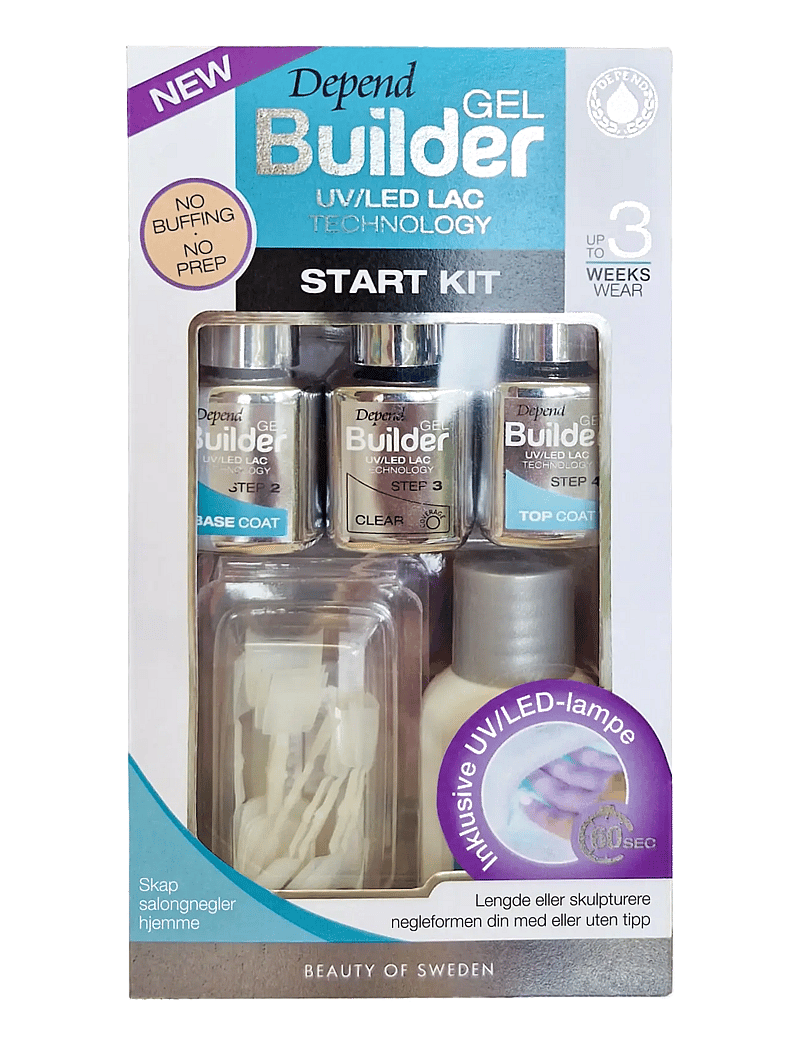 Depend Cosmetic - Gel Builder Startkit NO/DK - makeup - gel builder startkit - 0