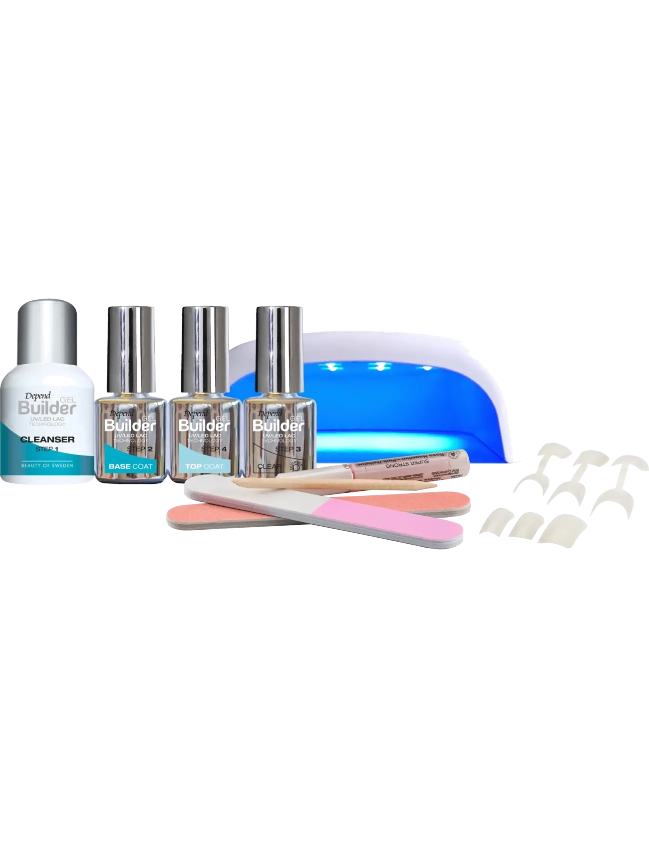 Depend Cosmetic - Gel Builder Startkit  NO/DK - gel builder startkit - 1