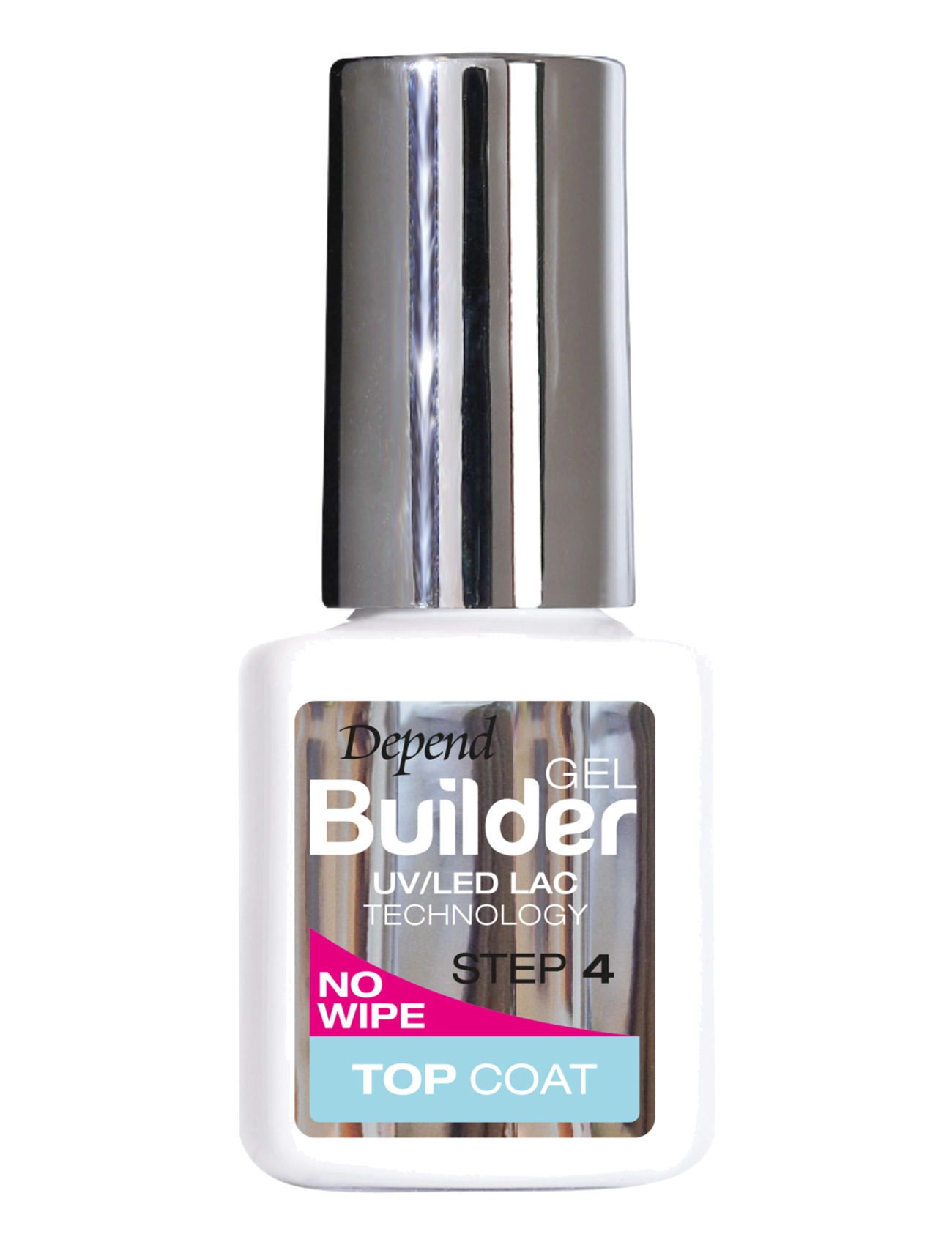 Depend Cosmetic Gel Builder No wipe Topcoat - Young - BUILDER NO WIPE TOPCOAT / clear