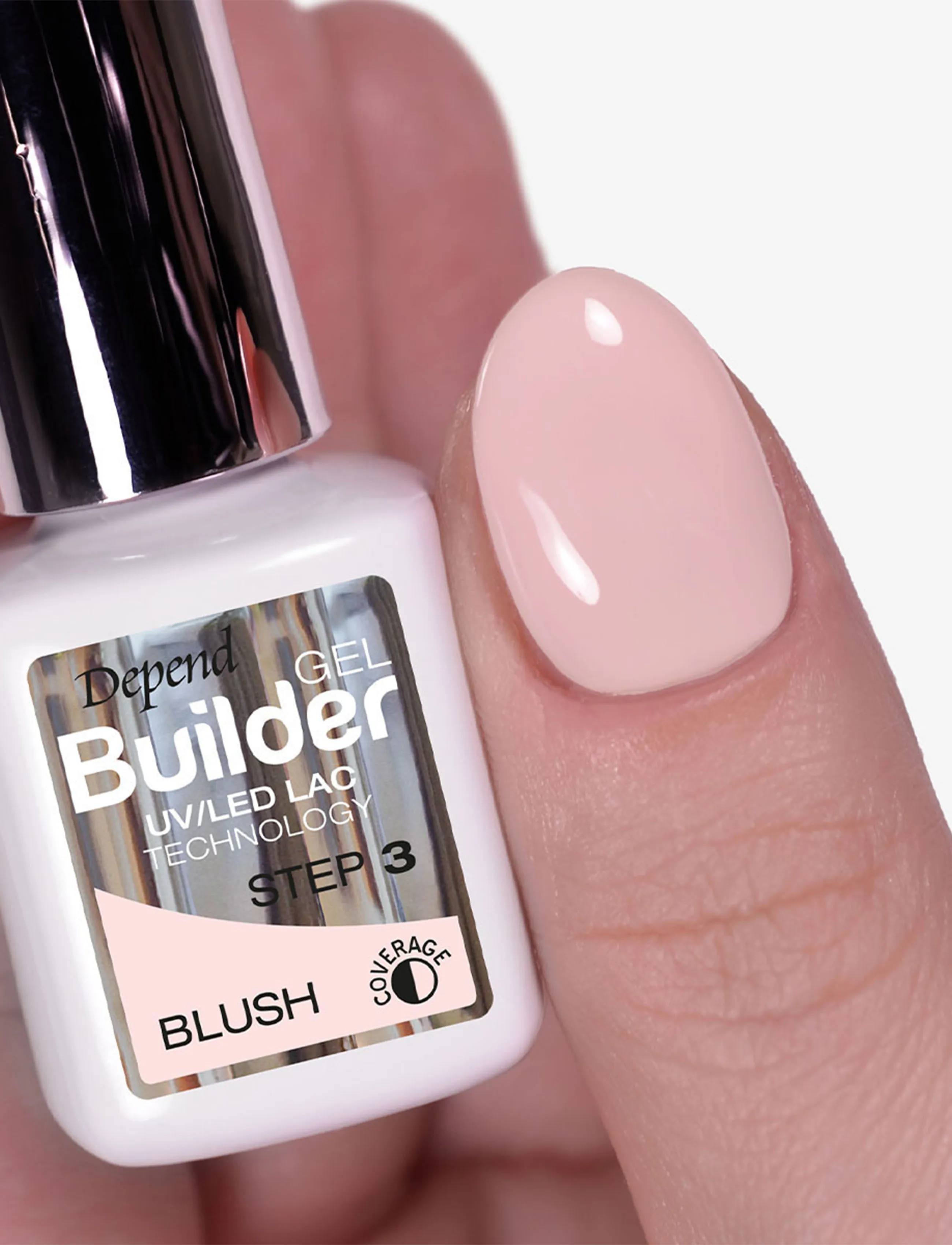 Depend Cosmetic - Gel Builder Frost Kiss - smink - blush - 4