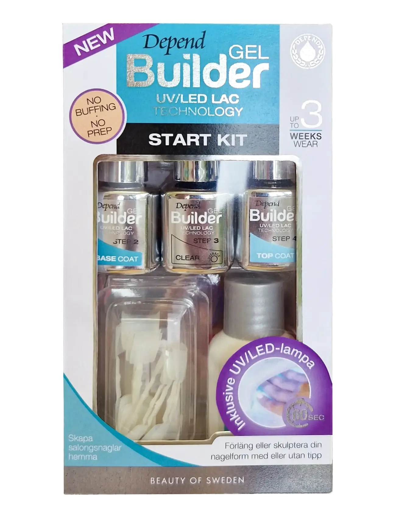 Depend Cosmetic Gel Builder Startkit  SE/FI - Beauty for teens - GEL BUILDER STARTKIT / multi