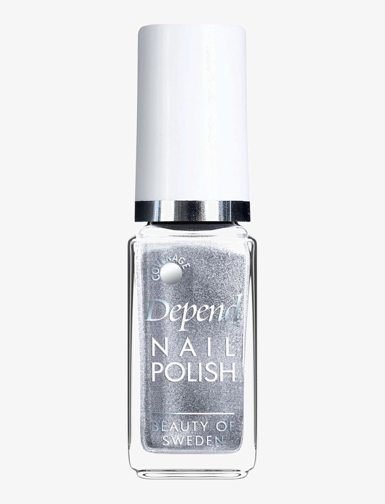 Depend Cosmetic Minilack Nr 797, Neglelak, Sølv, Str: 5 ML