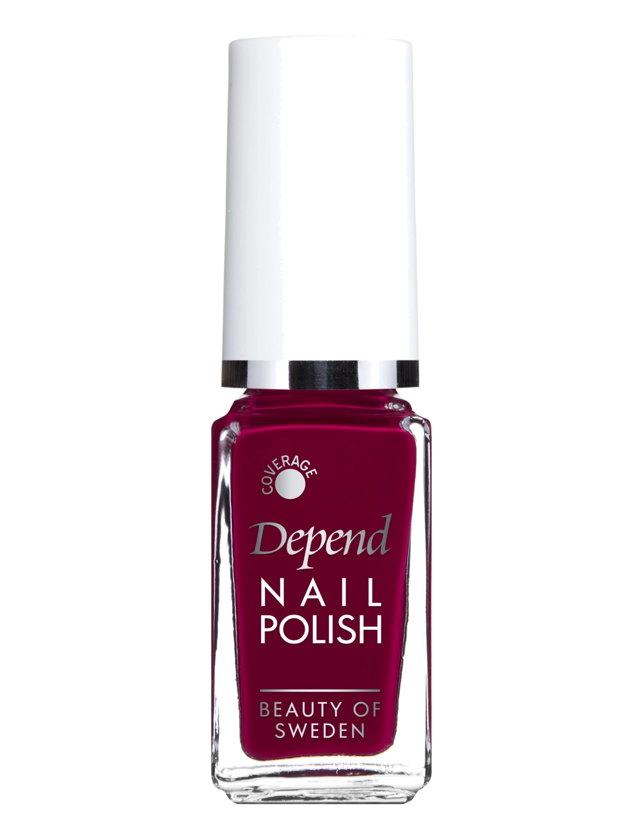 Depend Cosmetic Power Up  - Nagellack - MINILACK 864 / burgundy