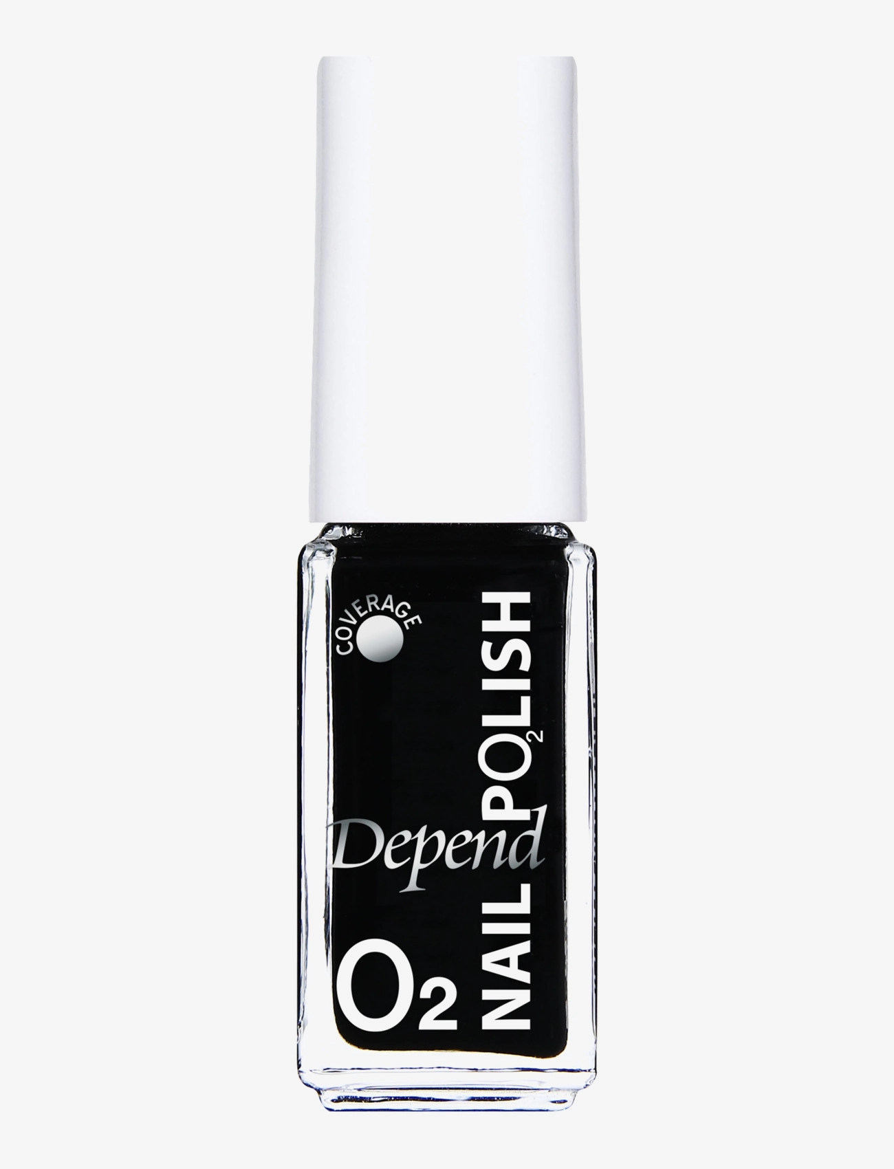 Depend Cosmetic Minilack Oxygen Färg A039, Neglelak, Sort, Str: 5 ML