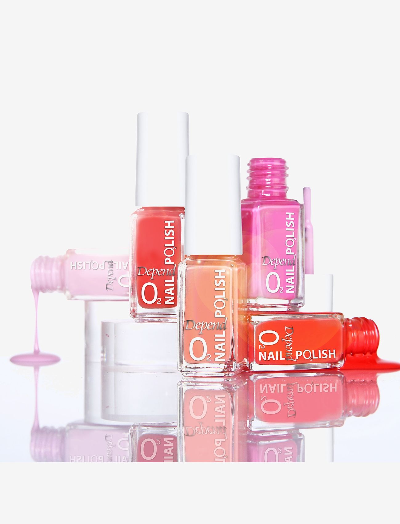Depend Cosmetic - Minilack Oxygen färg A190 - festtøj til outletpriser - a190 - 2