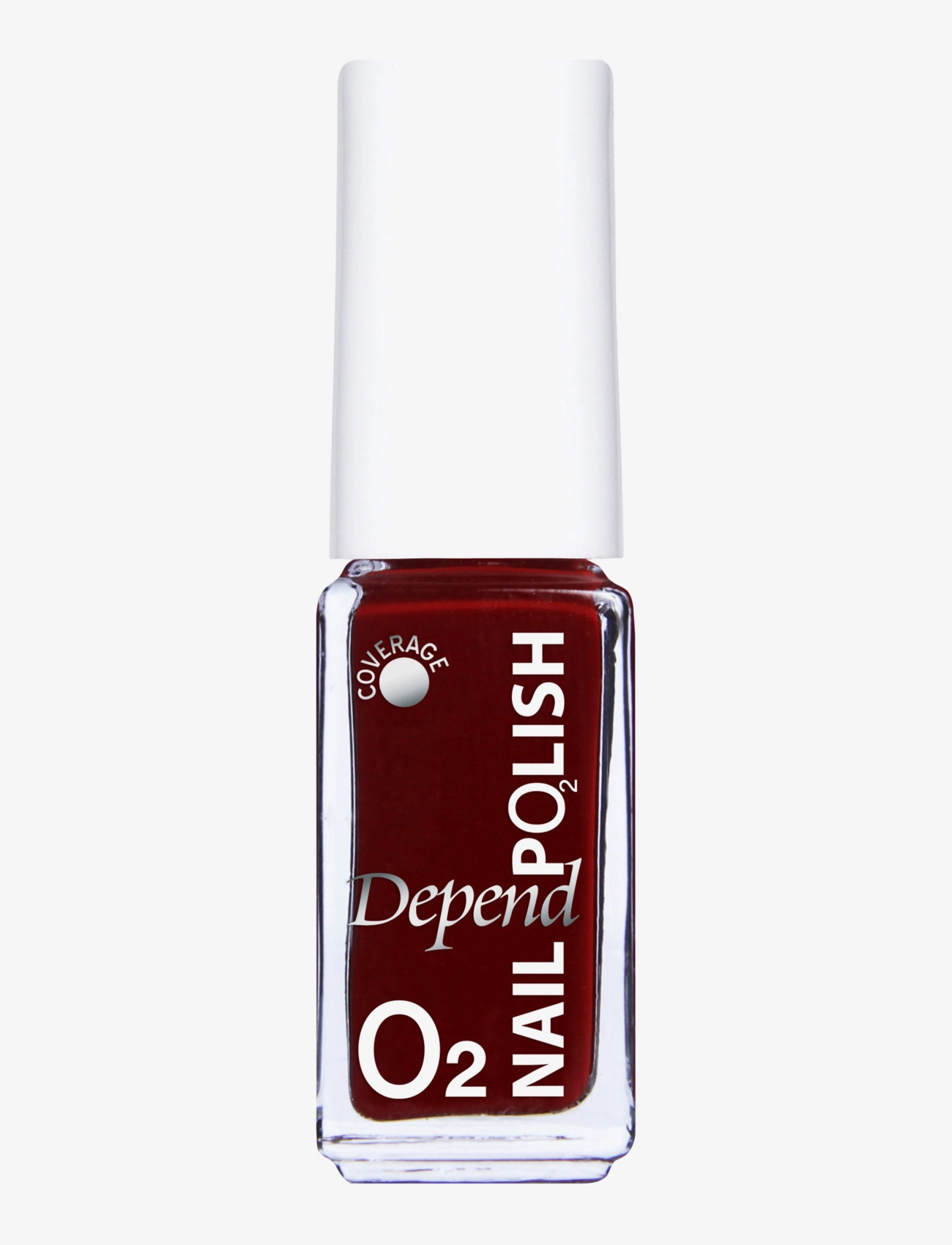 Depend Cosmetic Minilack Oxygen Färg A534, Neglelak, Rød, Str: 5 ML