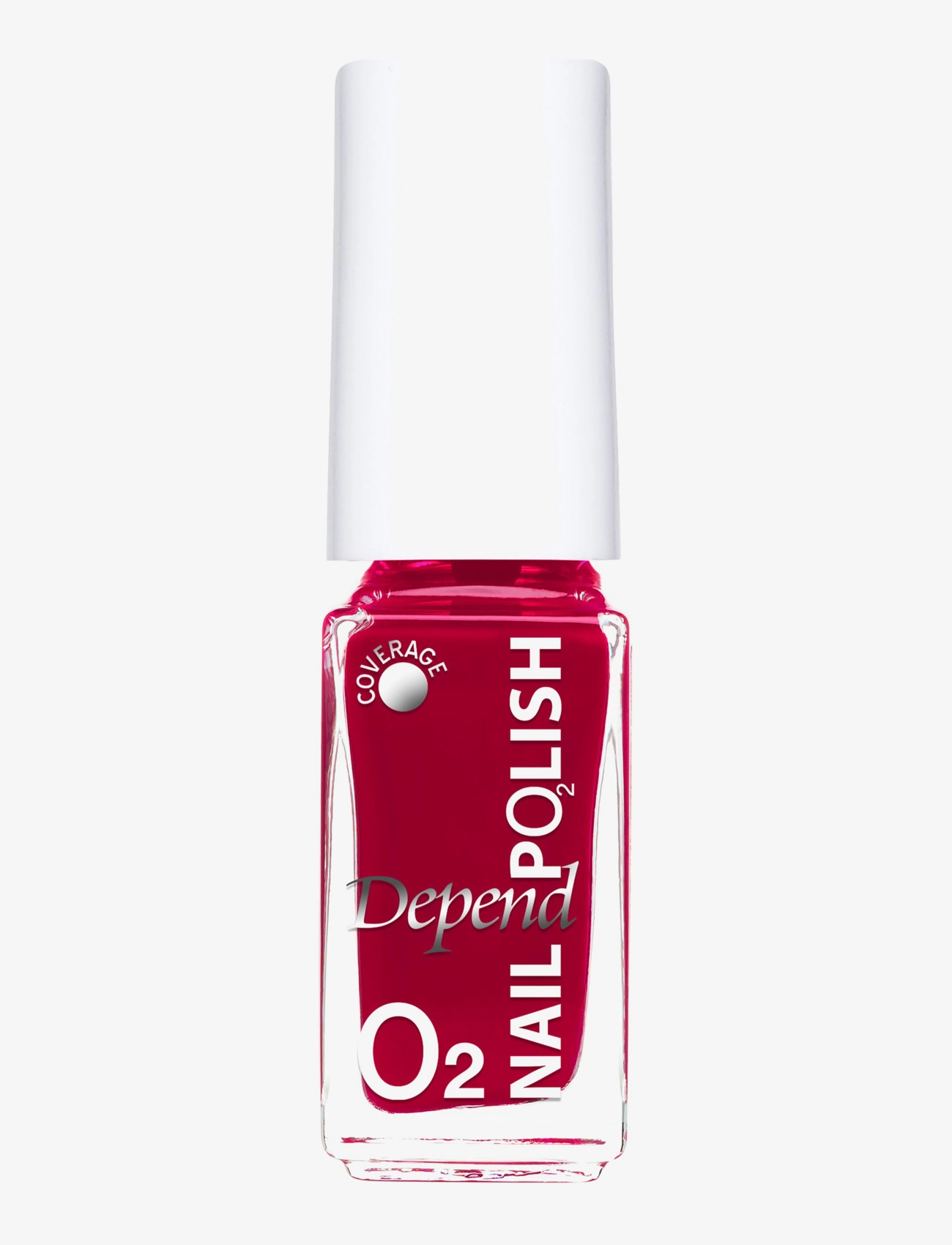 Depend Cosmetic Minilack Oxygen Färg A715, Neglelak, Rød, Str: 5 ML