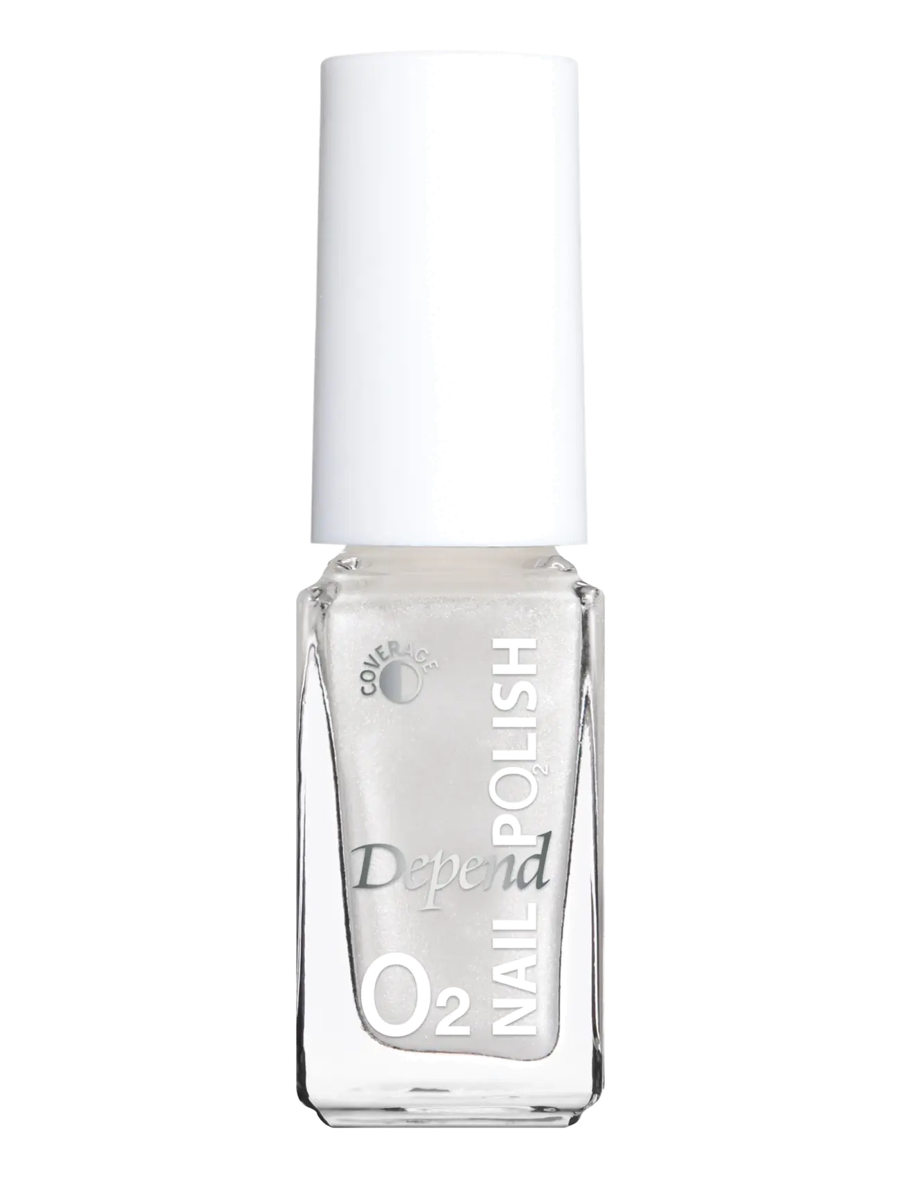 Depend Cosmetic O2 Earthy Paradise, Neglelak, Sølv, Str: 5 ML