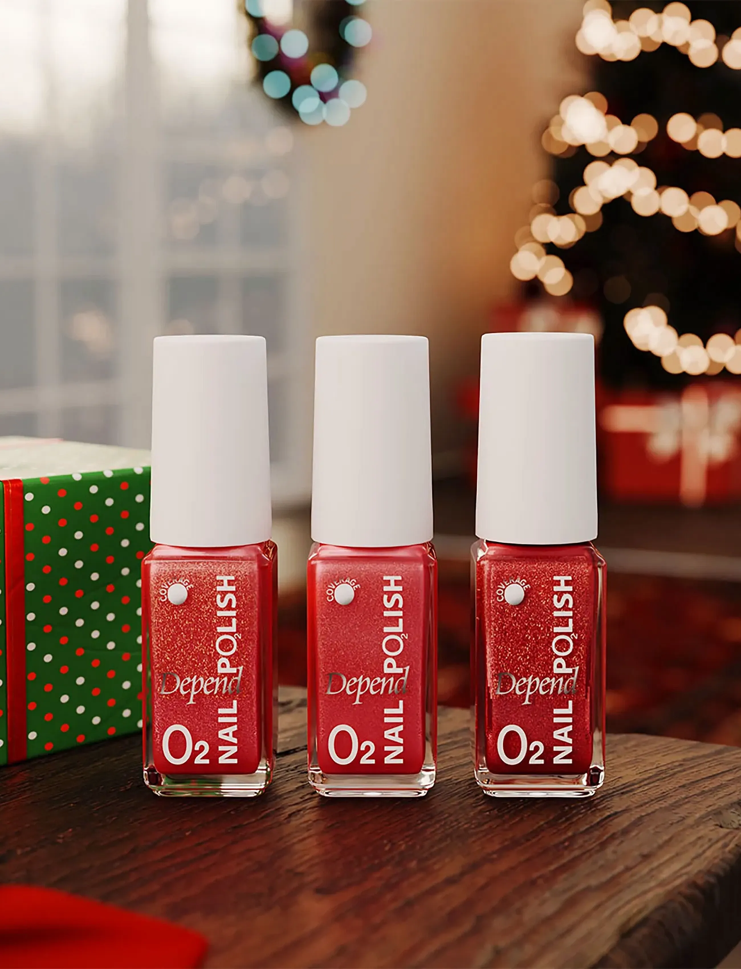 Depend Cosmetic - Minilac O2 - smink - santa's takeoff - 3