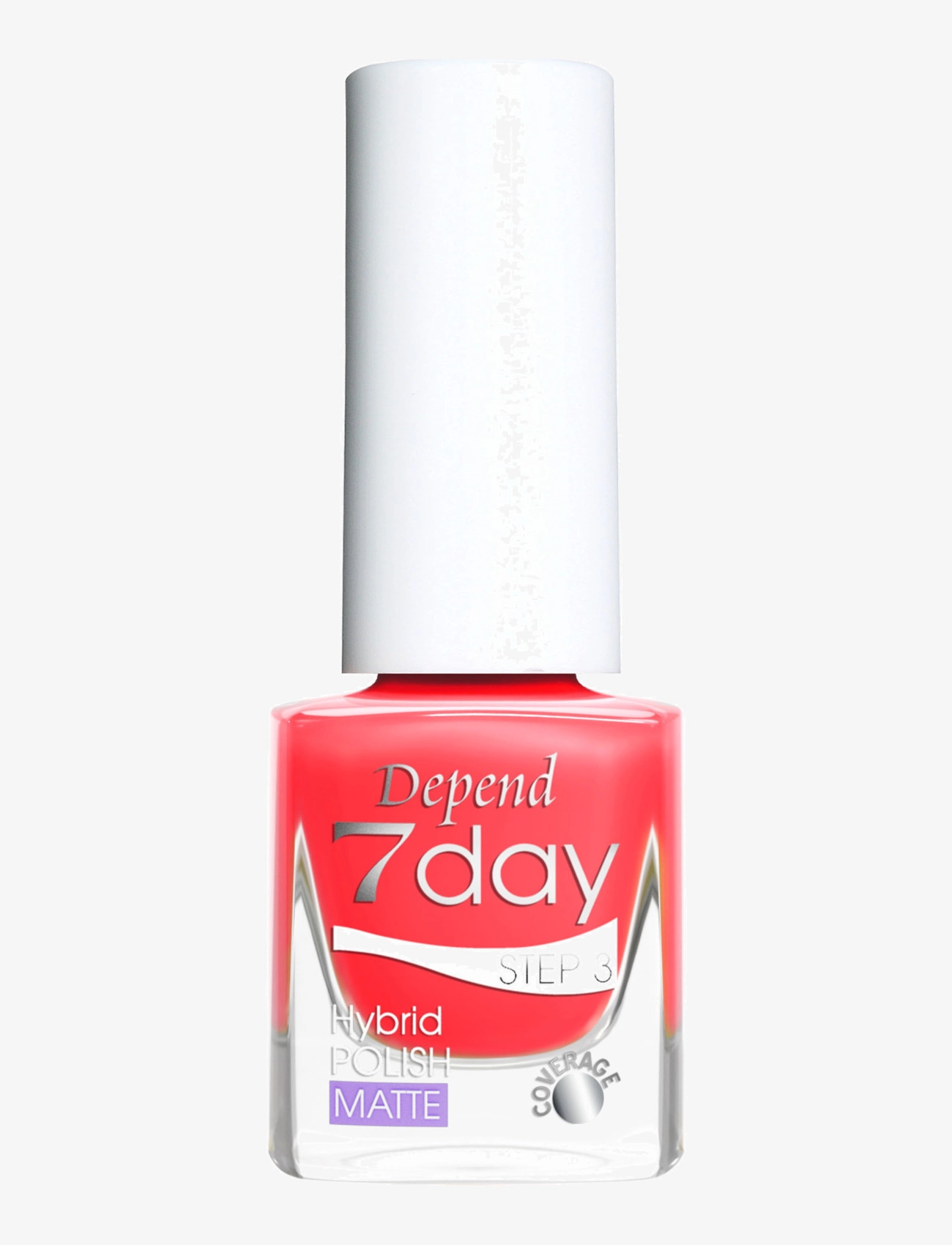 Depend Cosmetic 7day Hybrid Polish 70136 - Neglelakker - POW! / red