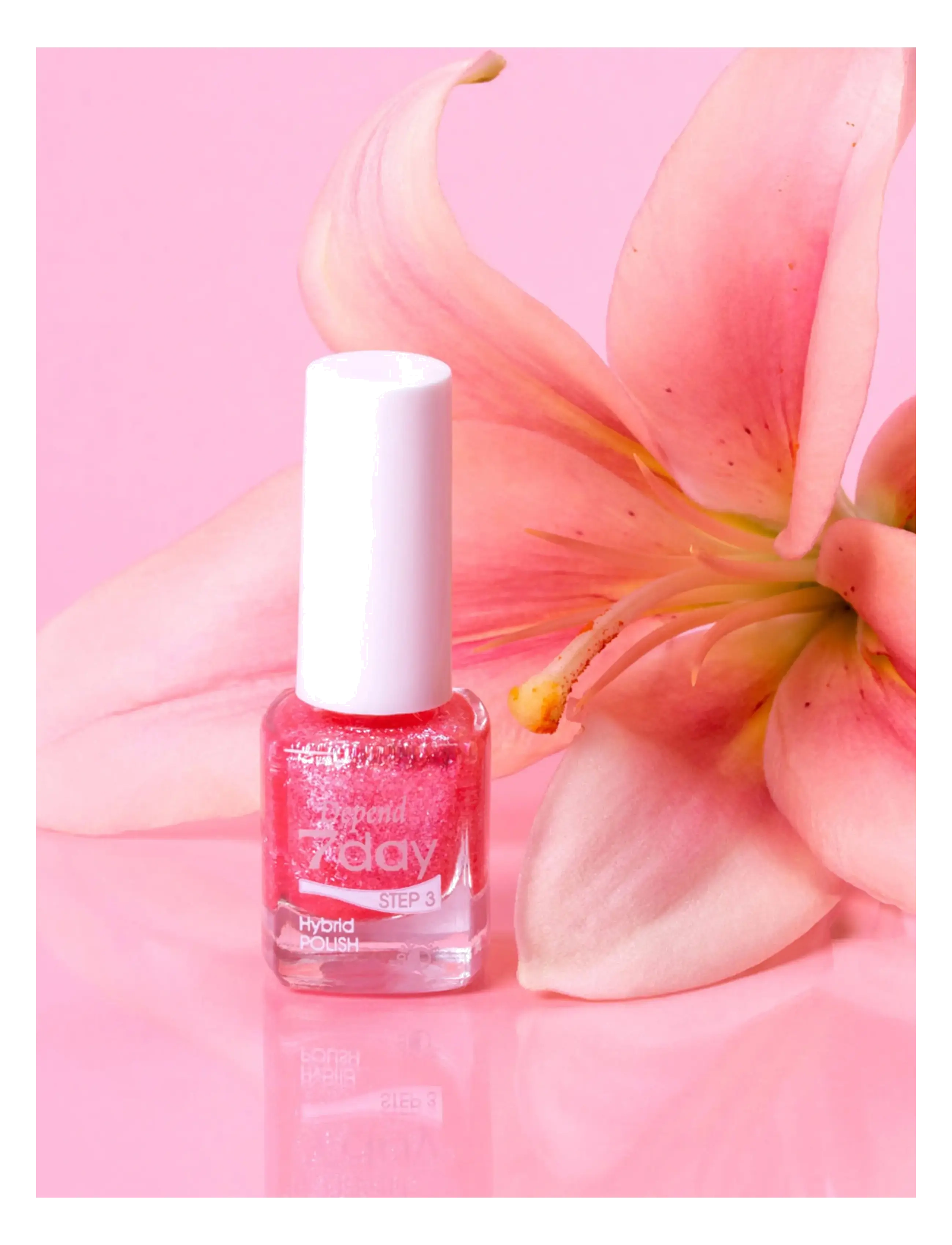 Depend Cosmetic 7Day 50 Shades Of Pink, 5 ml, Pink, Negle > Neglelak, Dame