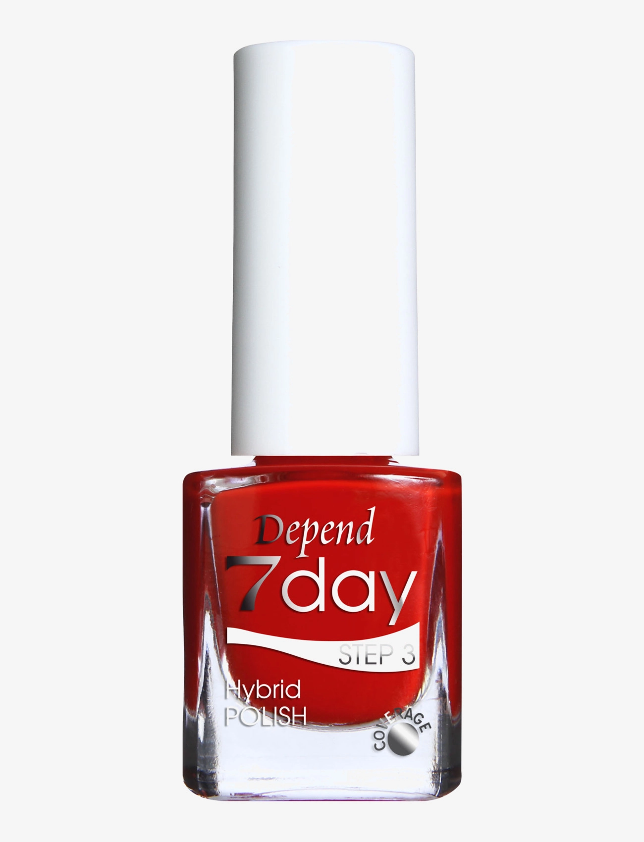 Depend Cosmetic 7day Hybrid Polish 7208 - Depend Cosmetic - LOOKING STRIPED / red