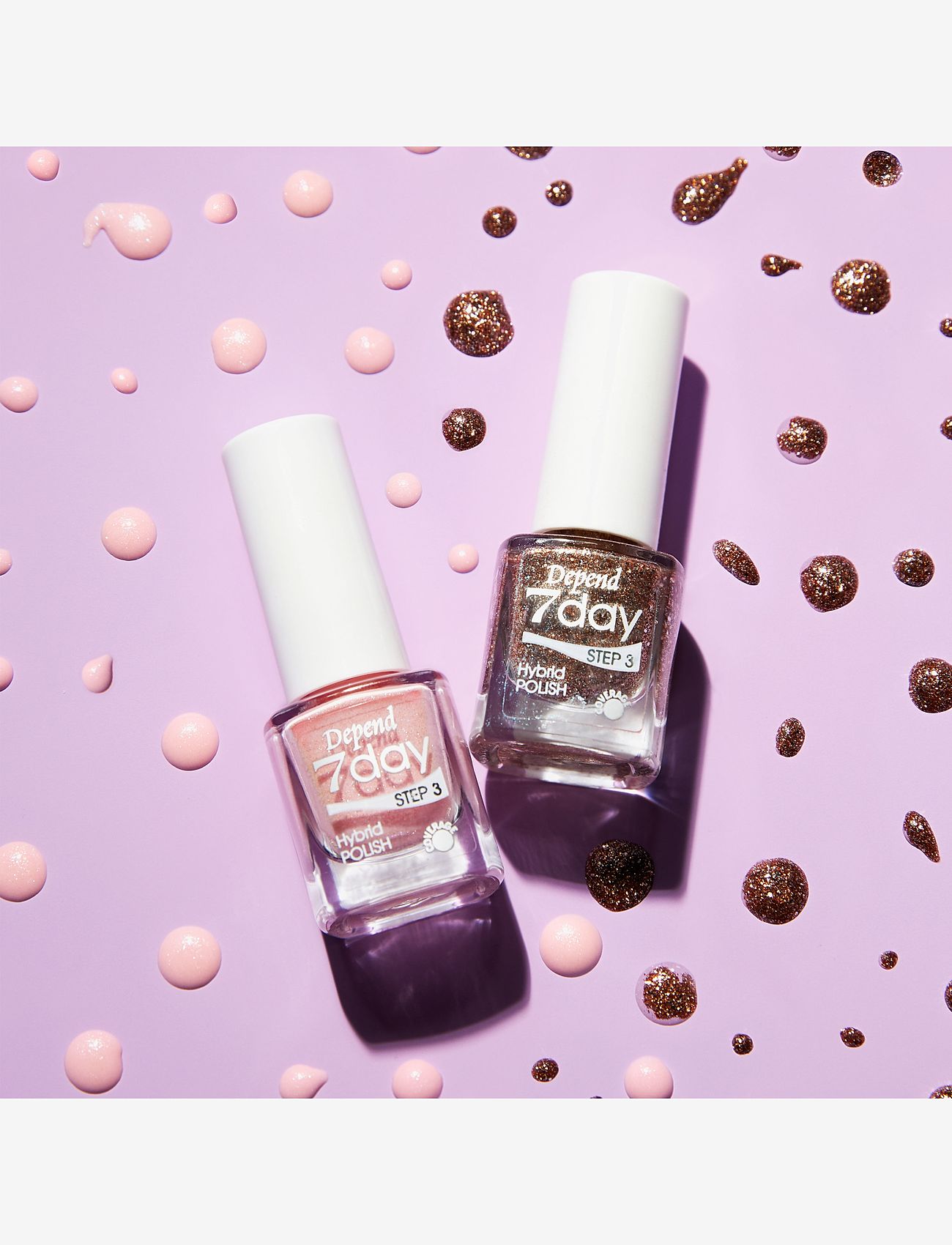 Depend Cosmetic - 7day Hybrid Polish 7274 - makeup - be happy - 2