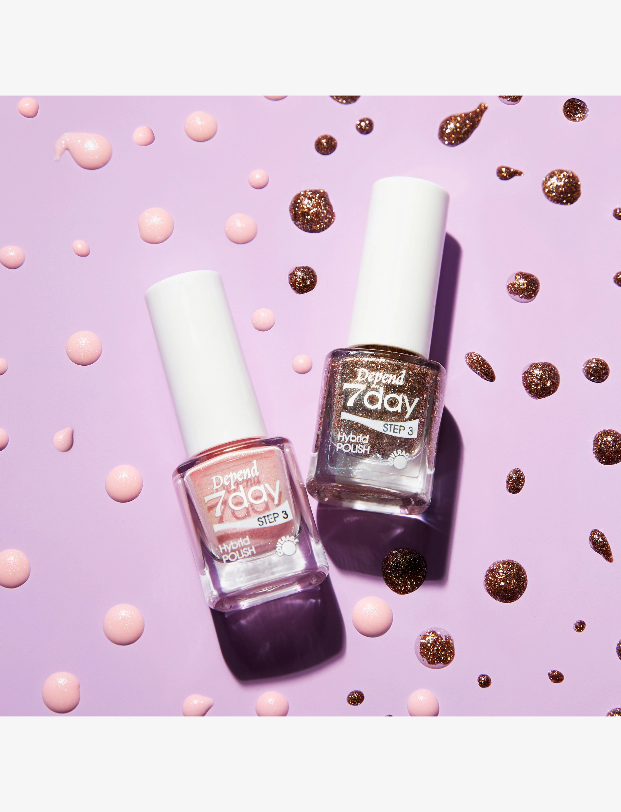 Depend Cosmetic - 7day Hybrid Polish 7274 - makeup - be happy - 2