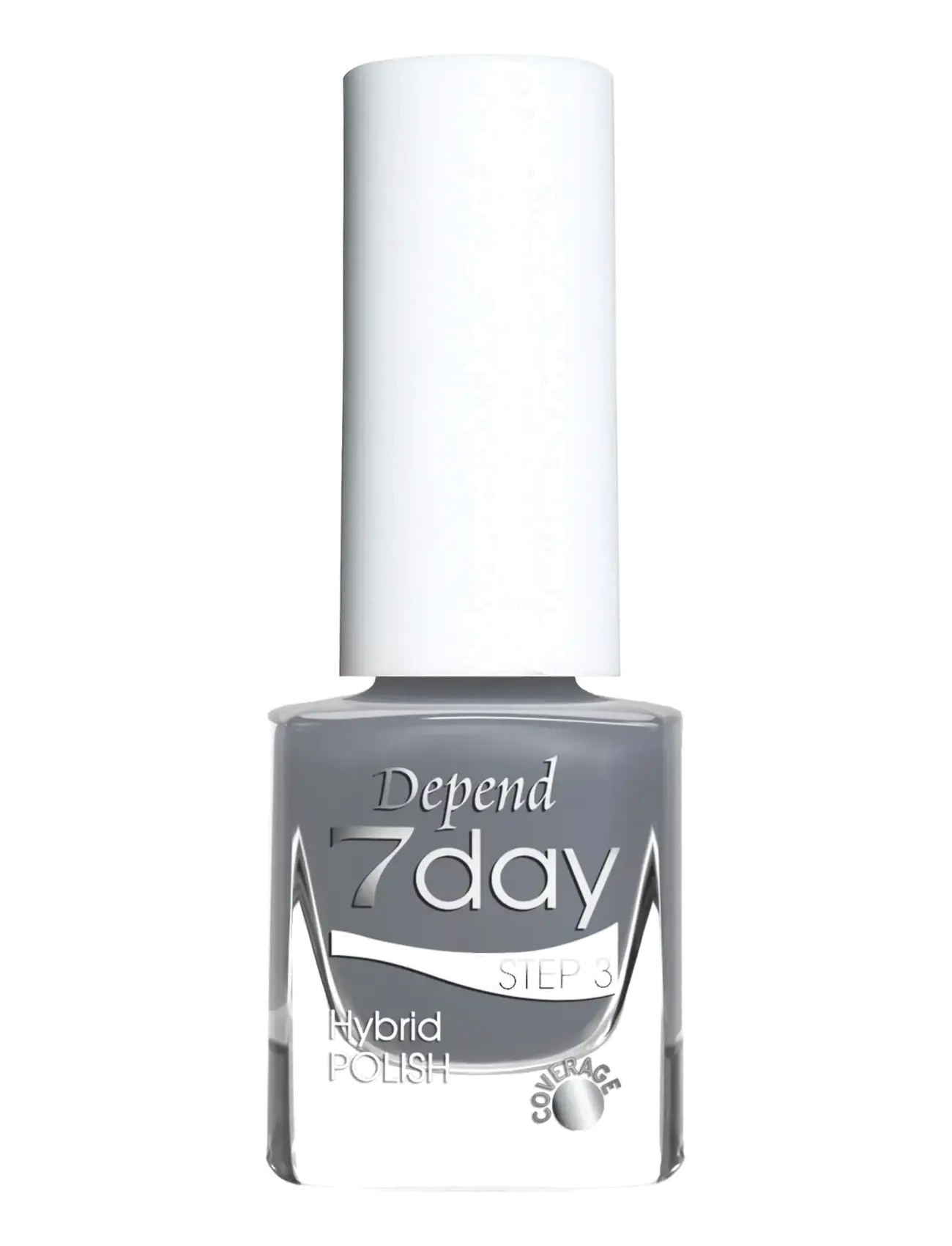 Depend Cosmetic 7day Hybrid Polish - Kynsilakat - THROWBACK CLASSIC / grey