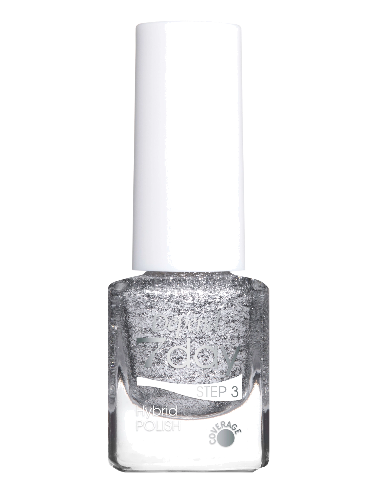 Depend Cosmetic 7day Indulge - Nagellack - 7392 DAZZLES / silver