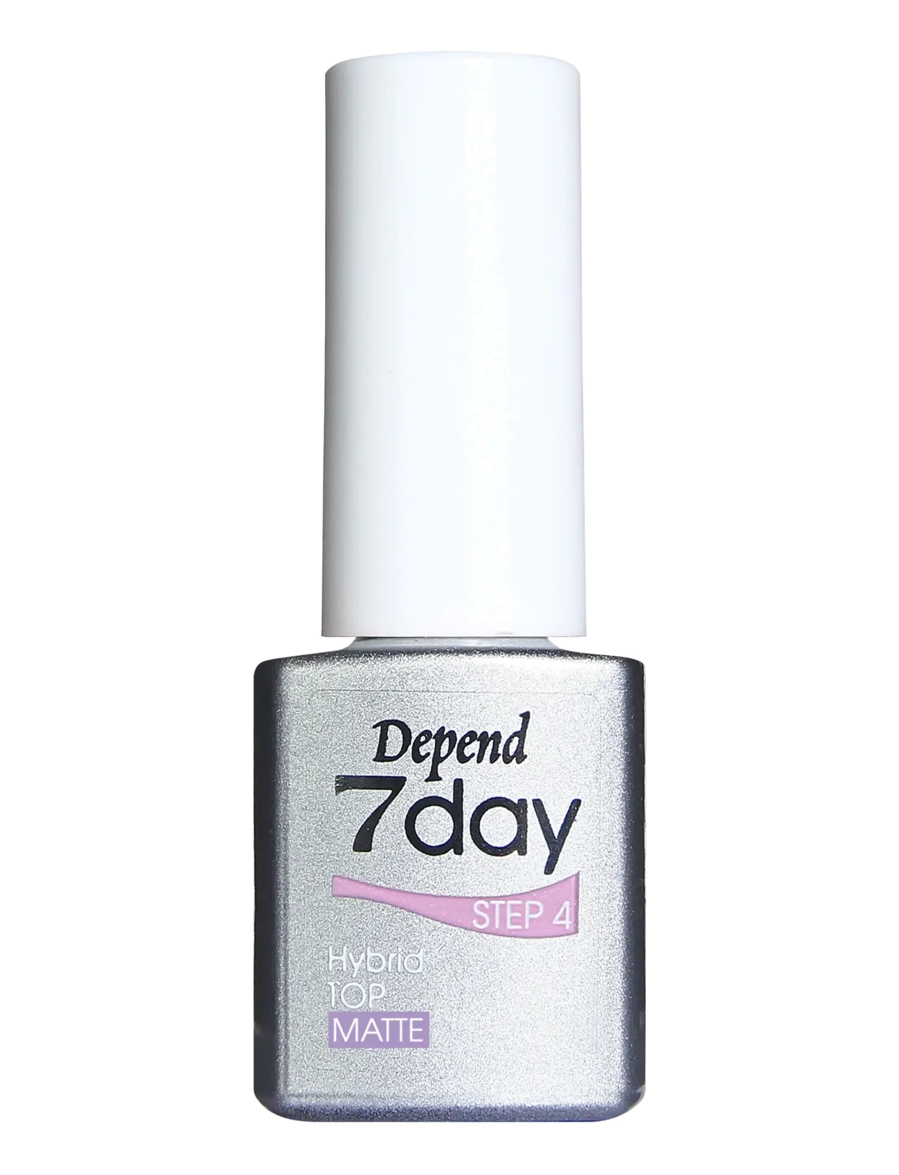 Depend Cosmetic 7day Hybrid Polish Matt Topplack - Kynsilakat - TOP MATTE / clear