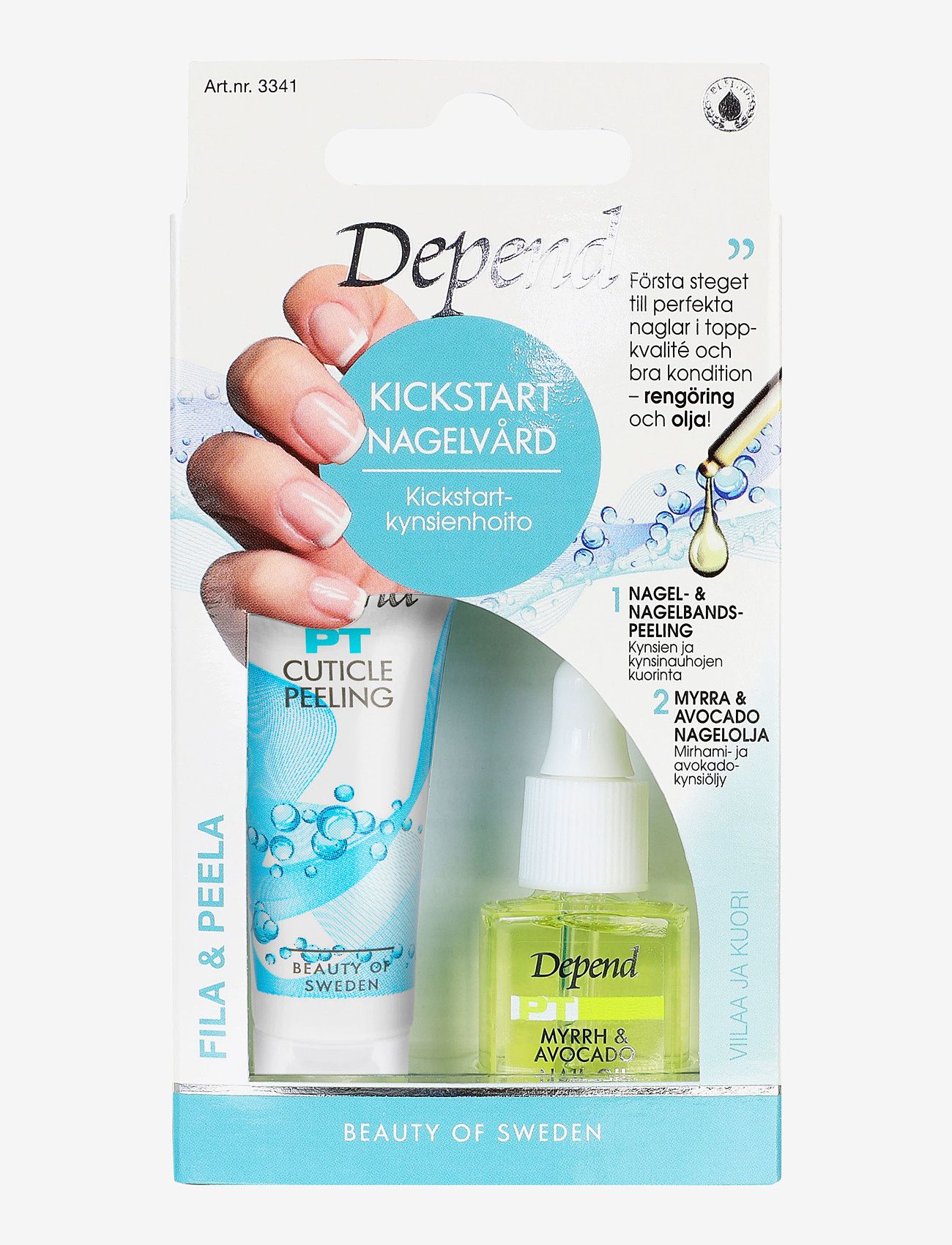 Depend Cosmetic - Kickstart Nagelvård - makeup - clear - 0