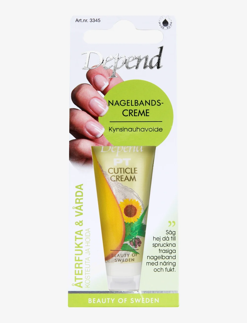 Depend Cosmetic - Nagelbandscreme - kätekreemid - clear - 1