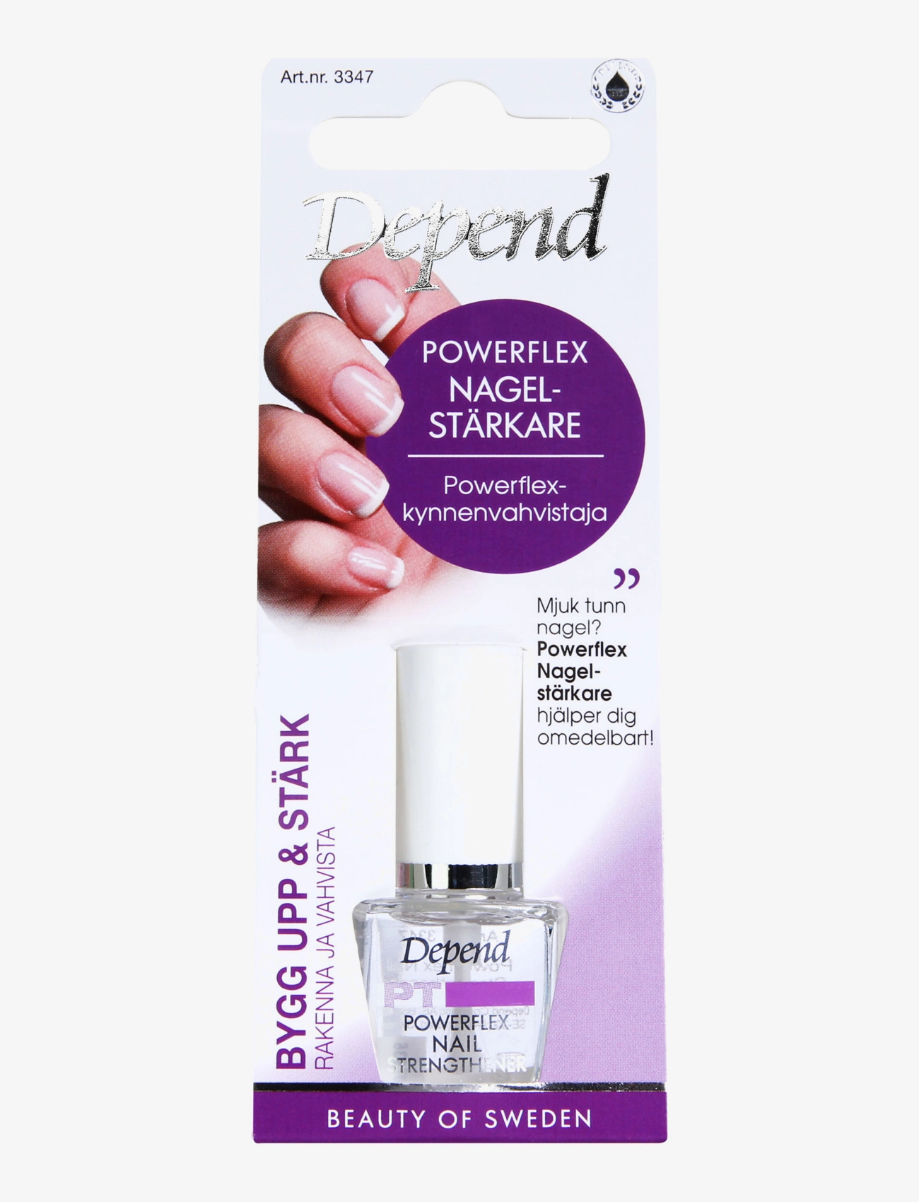 Depend Cosmetic Powerflex Nagelstärkare - Negleprodukter - CLEAR / undefined