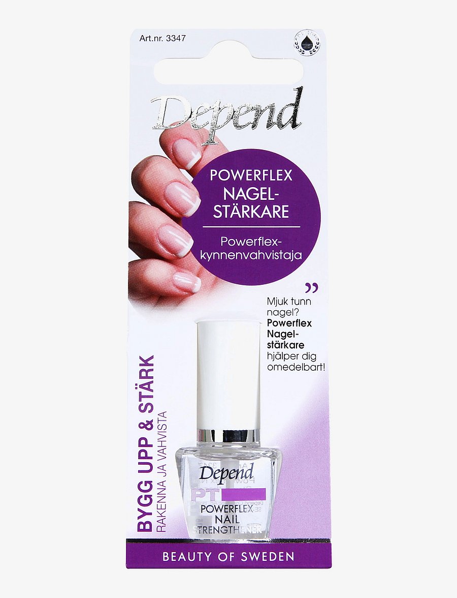 Depend Cosmetic - Powerflex Nagelstärkare - bliv klar til date night - clear - 0