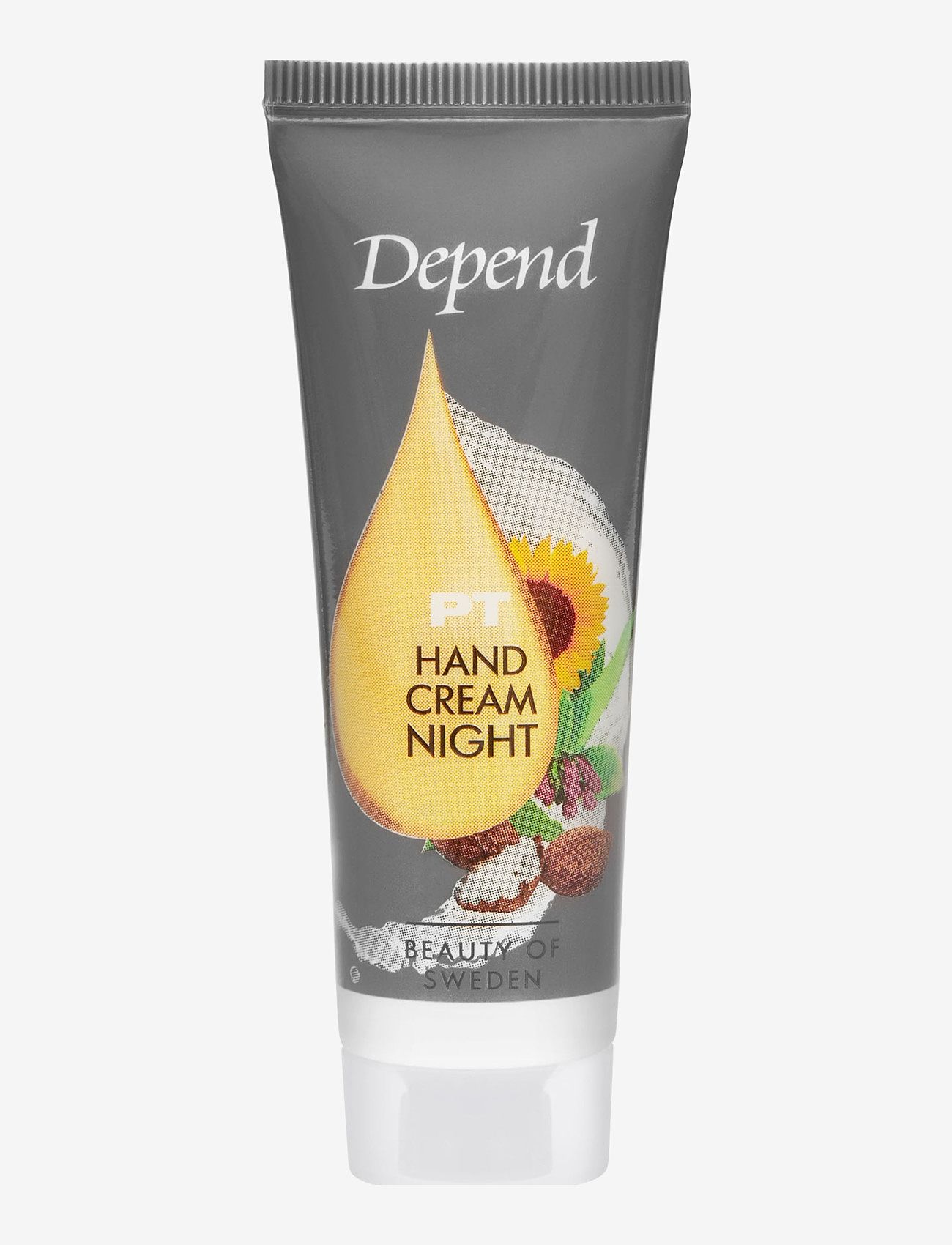 Depend Cosmetic - Handcreme Natt 30 ml - håndcremer - clear - 0