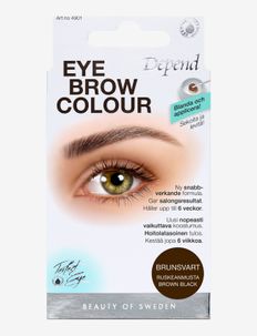 Eyebrow colour Brown black SE/FI, Depend Cosmetic