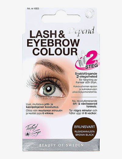 Lash/Eyebrow Col. Brown Black - Farver Til øJenbryn Og øJenvipper