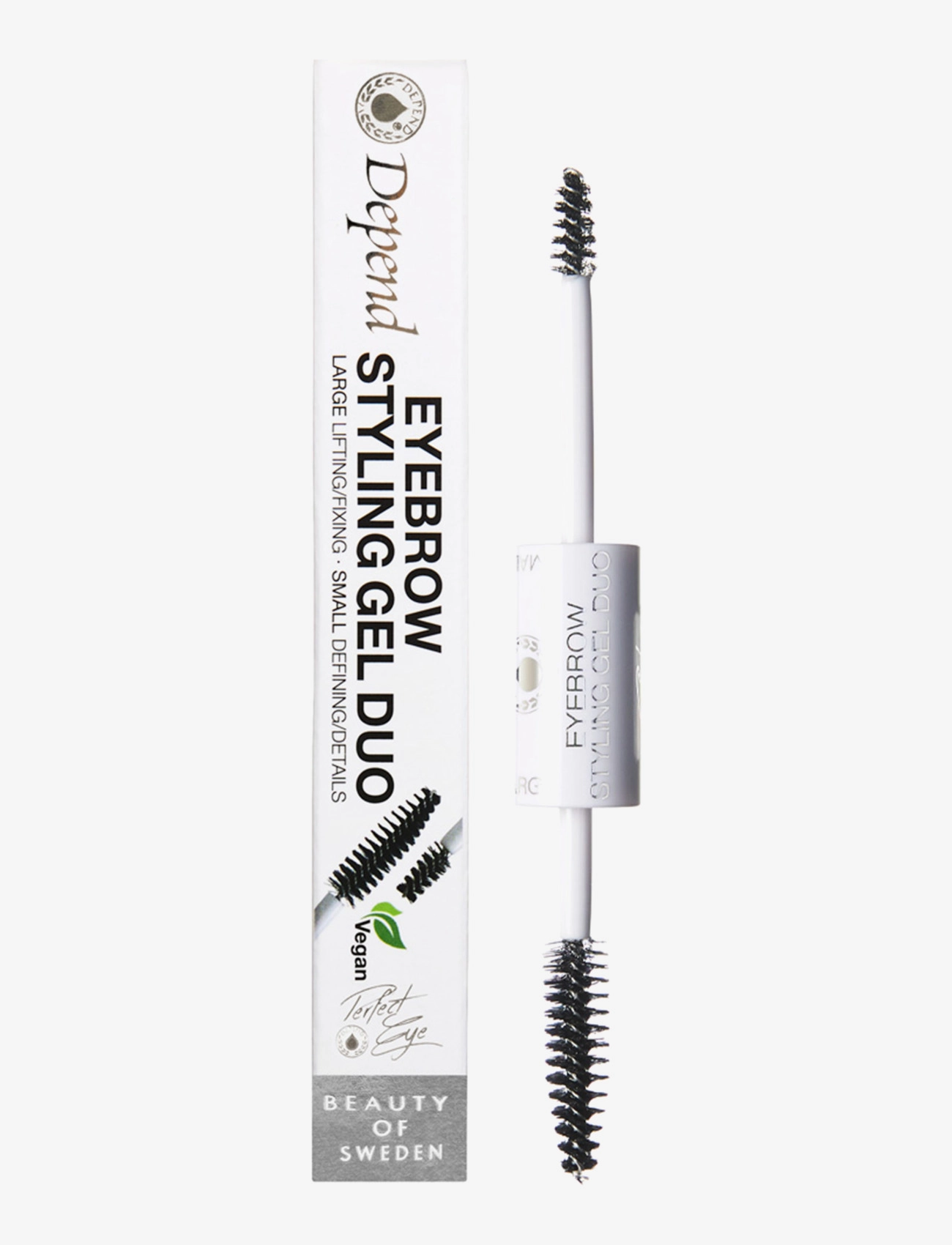 Depend Cosmetic Eyebrow Styling Gel Duo /NO/DK - Kulmud - CLEAR / undefined