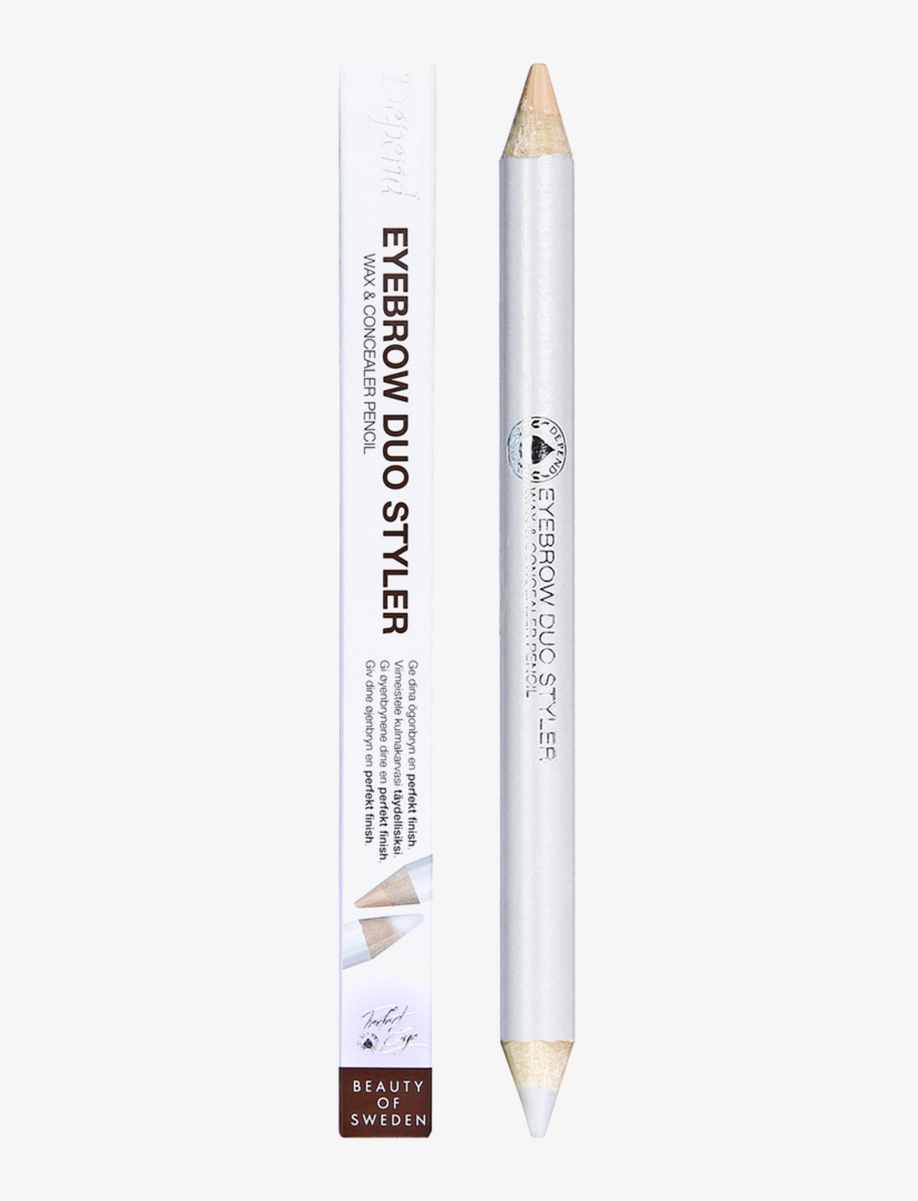 Depend Cosmetic Eyebrow duo styler - Øjenbrynsblyanter - CLEAR / undefined