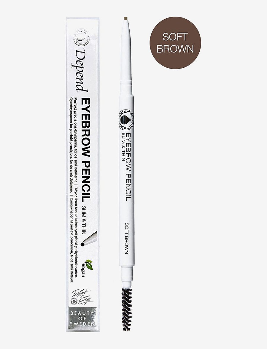 Depend Cosmetic - Eyebrowpen. slim&thin Softbrown - silmad ja kulmud - softbrown nord - 0